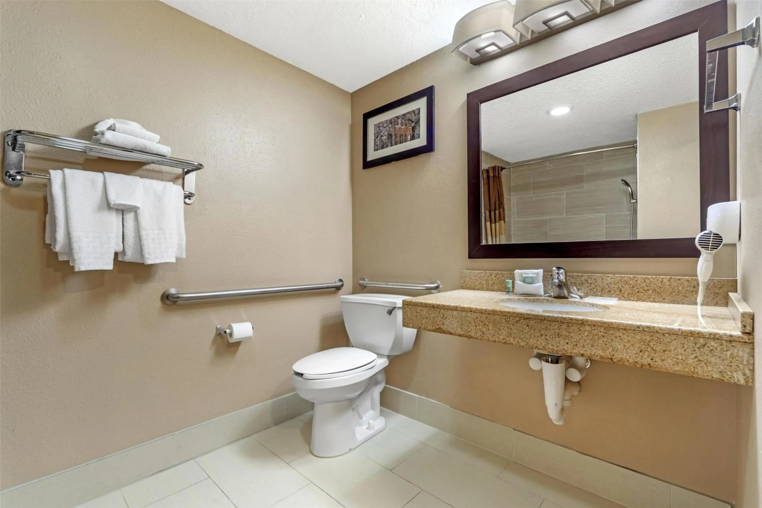 Bathroom in Best Western Chesapeake Bay North Inn