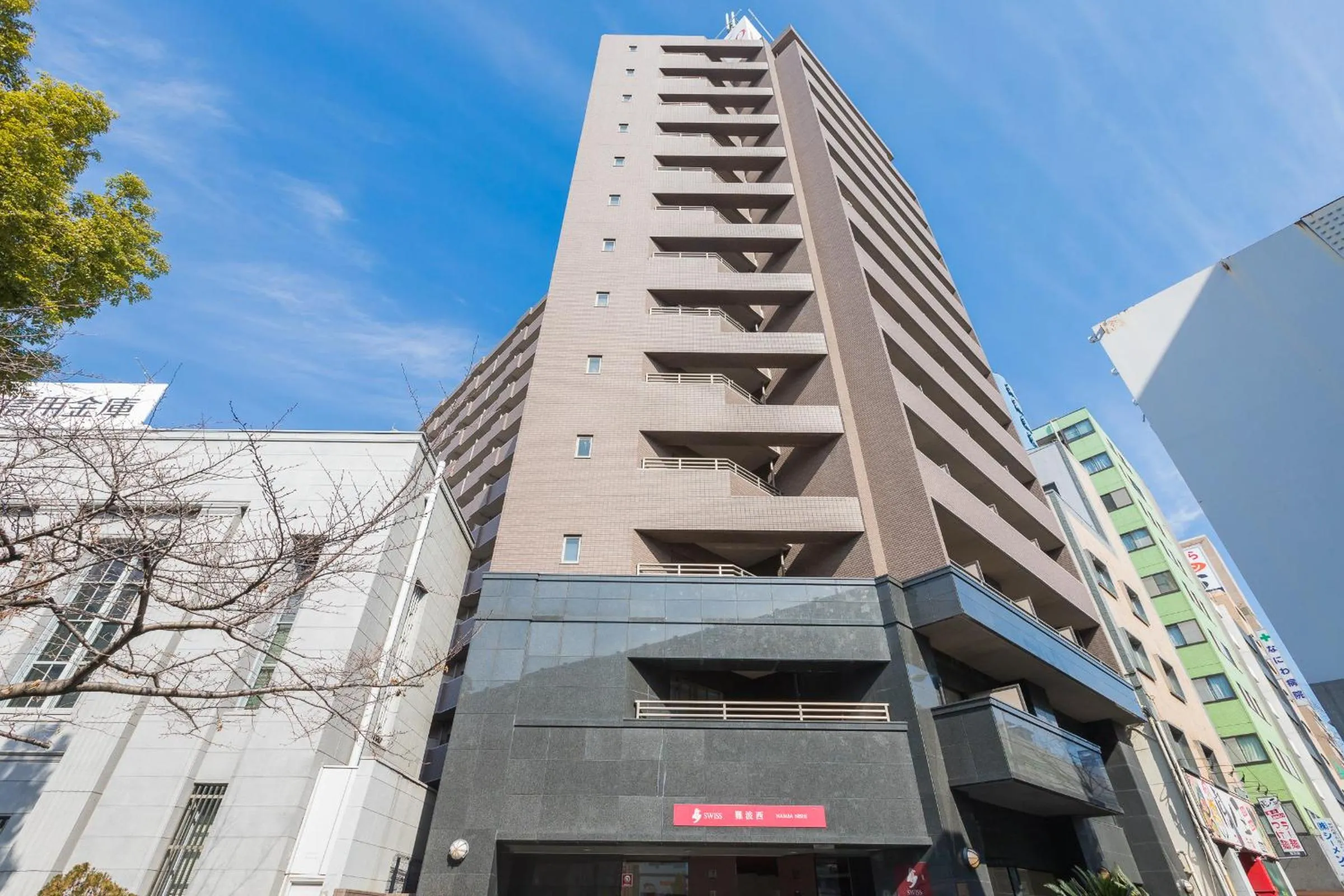 Property building in Nanba West Sakuragawa Station Apartment