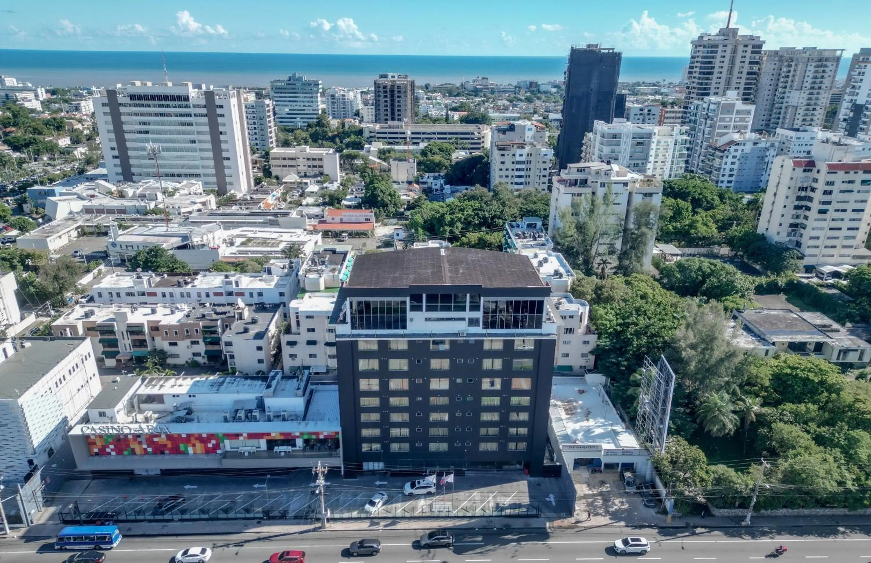 Property building in Weston Suites Hotel