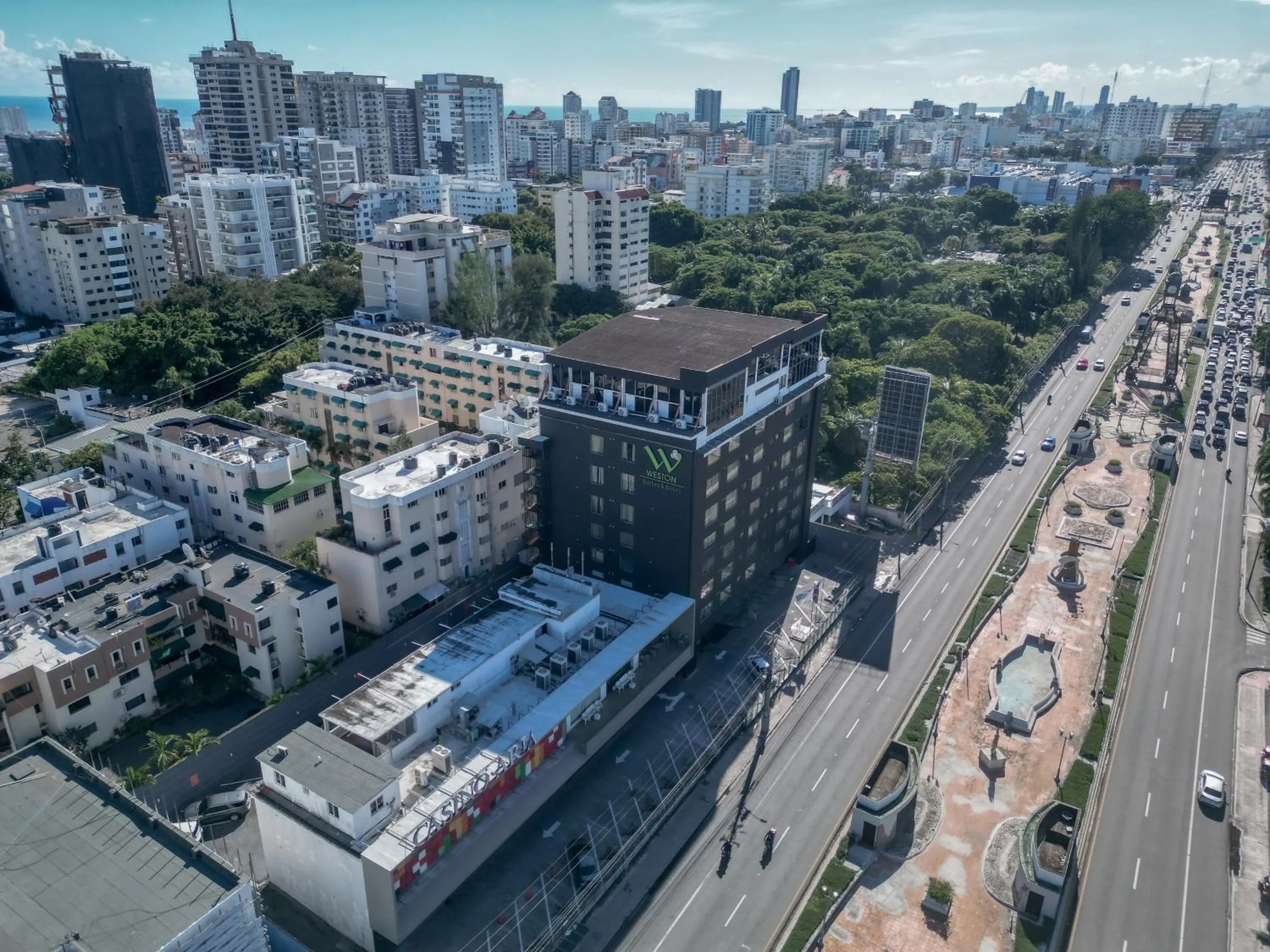 Property building in Weston Suites Hotel