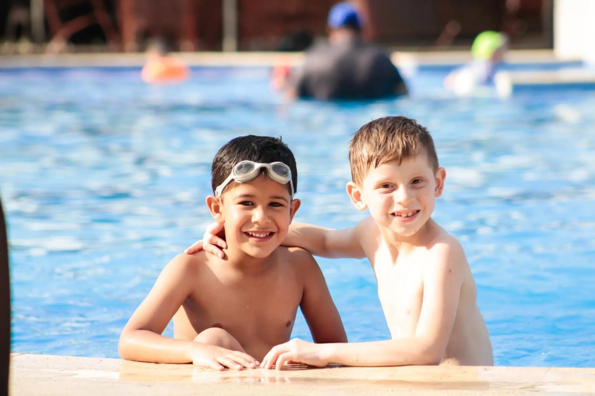 Pool view in Copantl Hotel & Convention Center