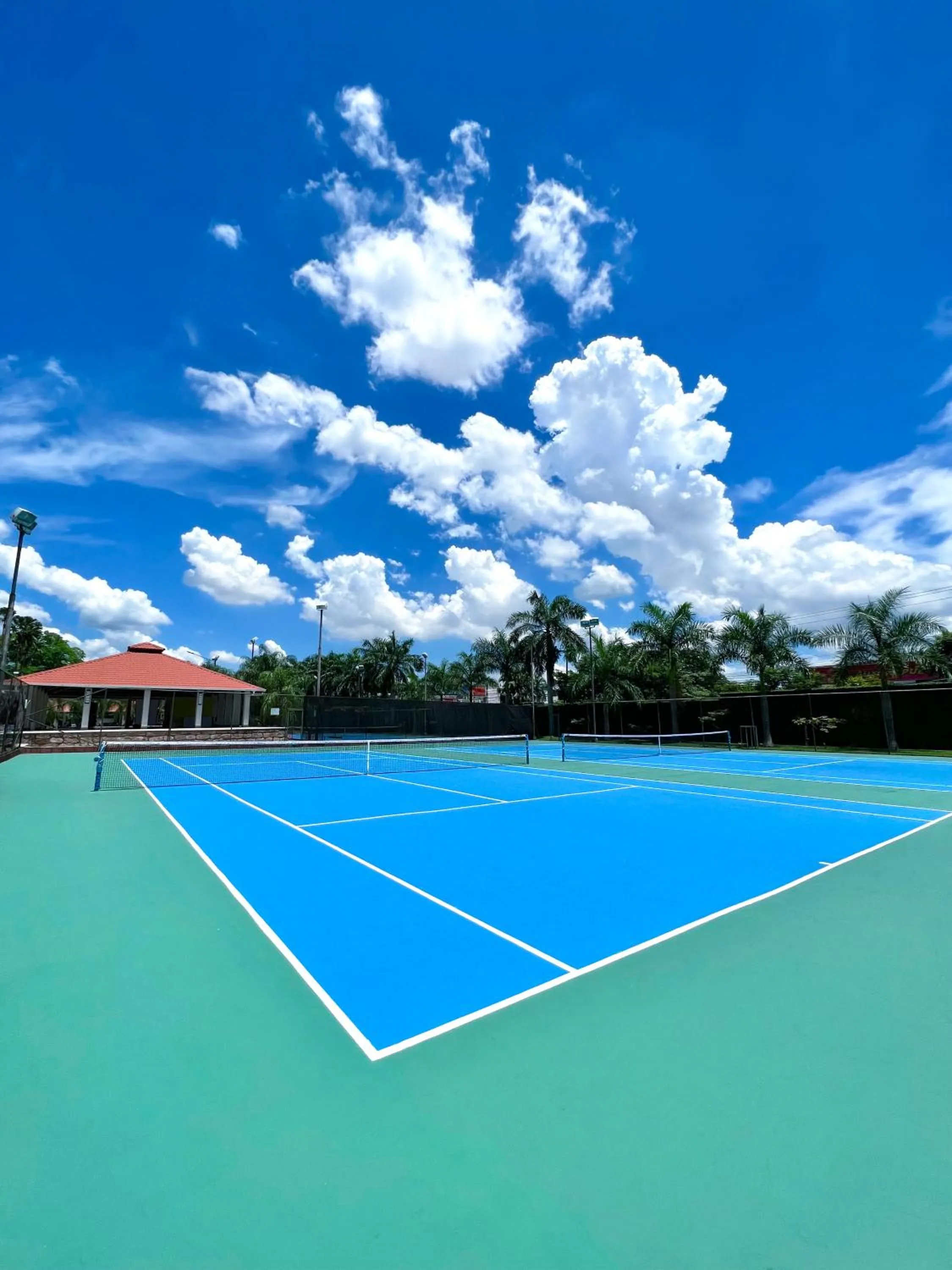 Tennis court in Copantl Hotel & Convention Center