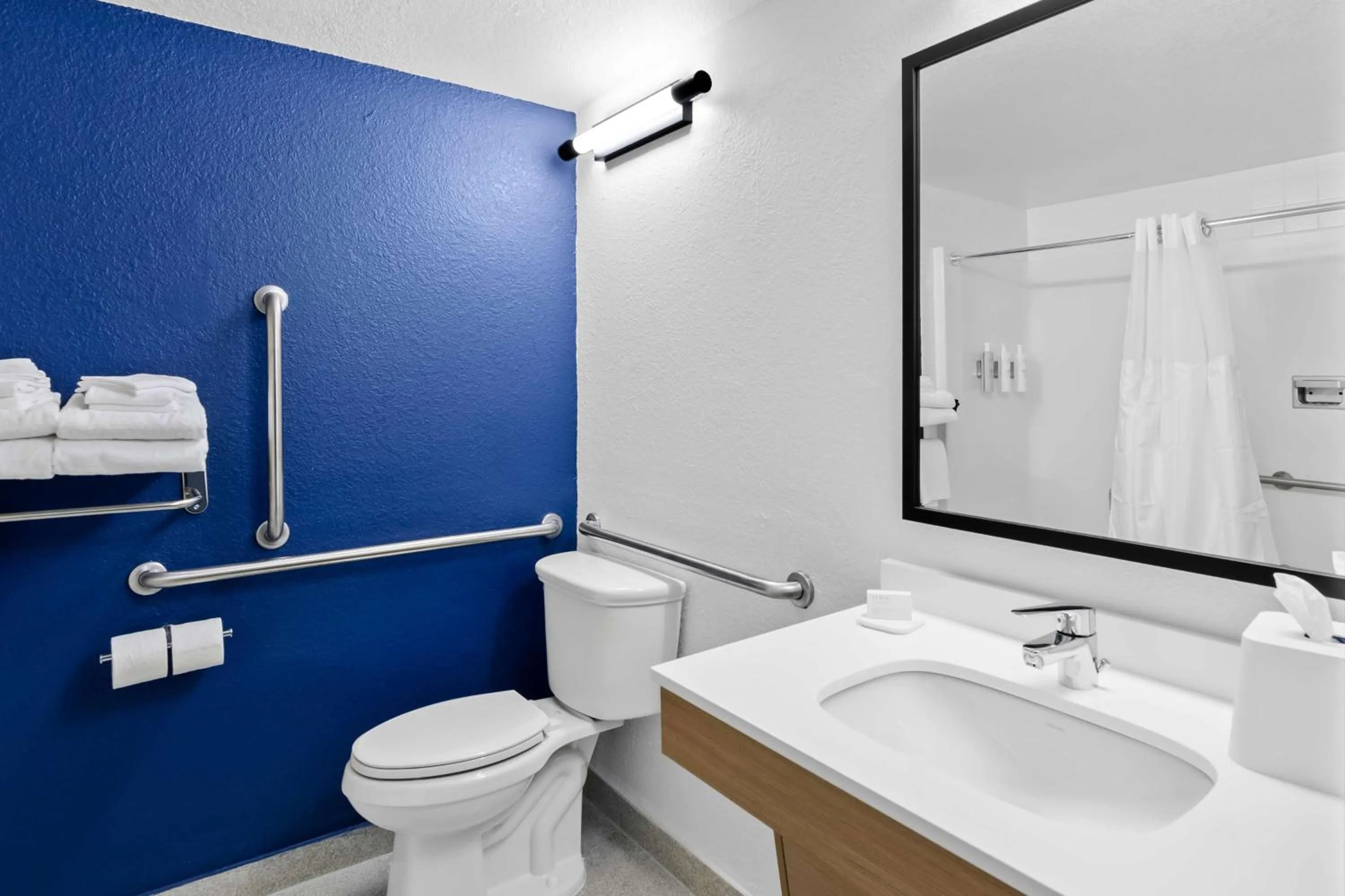 Bathroom in Spark by Hilton Daleville Roanoke North