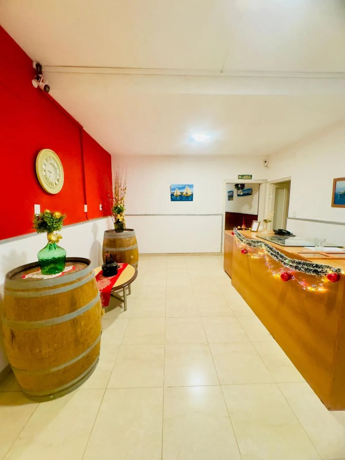 Lobby or reception in Hotel Nuevo Horizonte