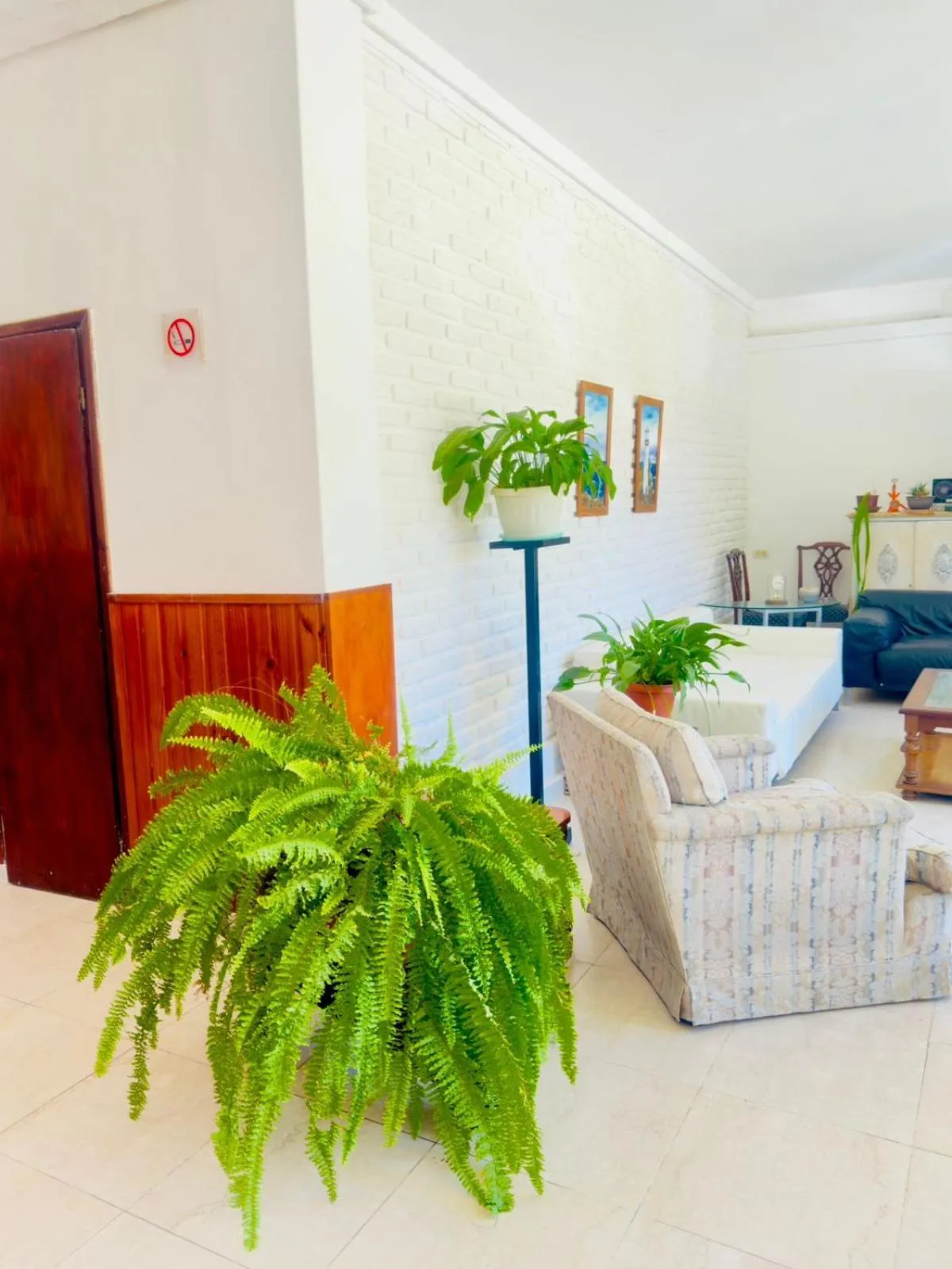 Living room in Hotel Nuevo Horizonte