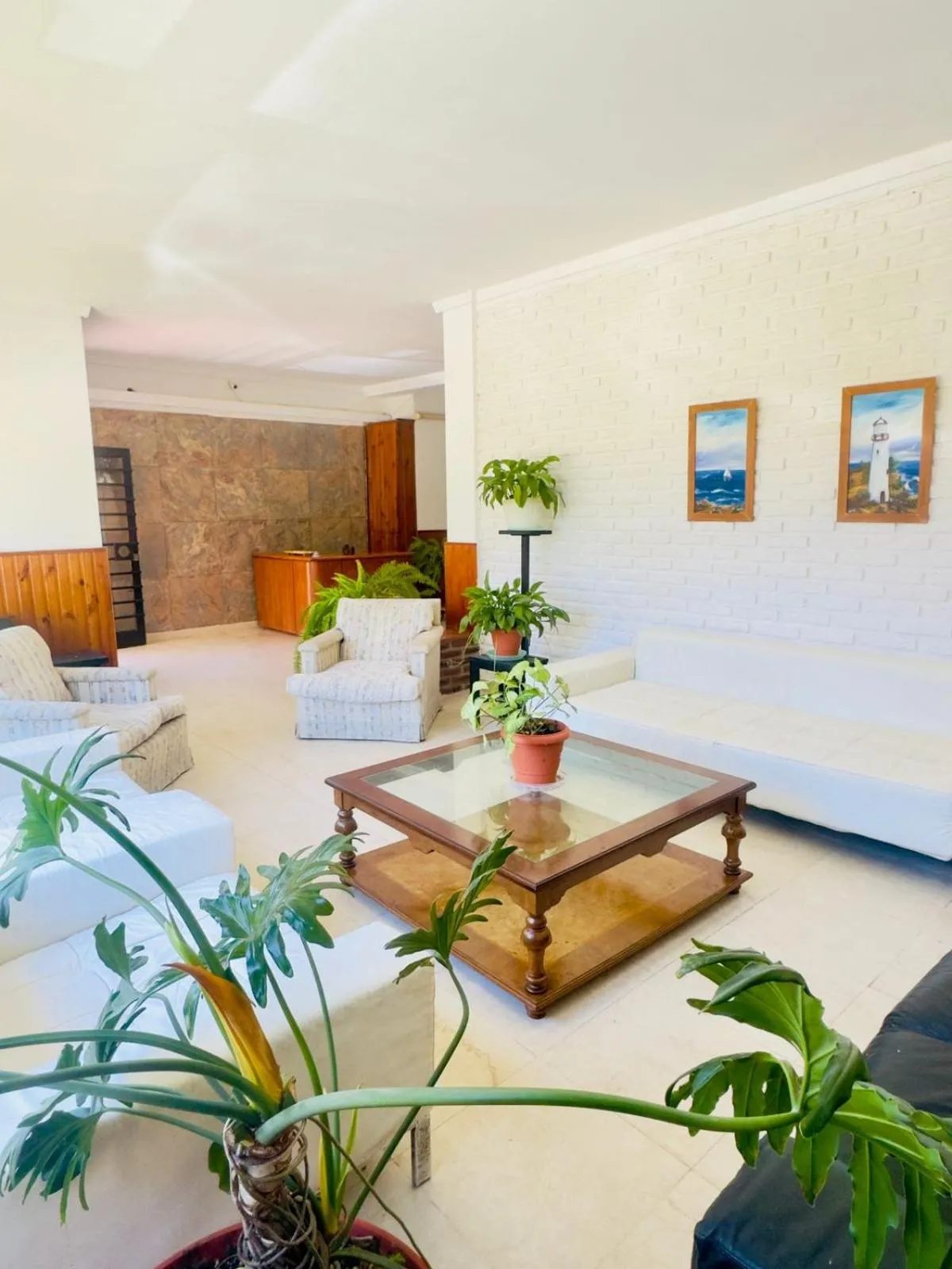 Living room in Hotel Nuevo Horizonte