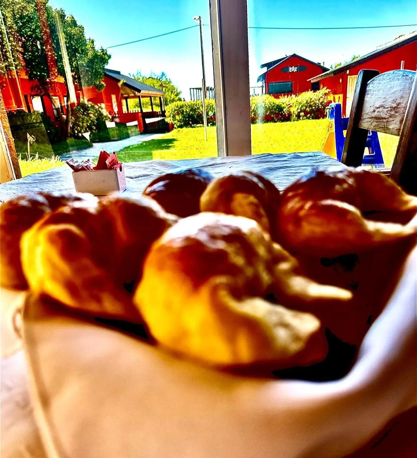 Continental breakfast in Hotel Nuevo Horizonte