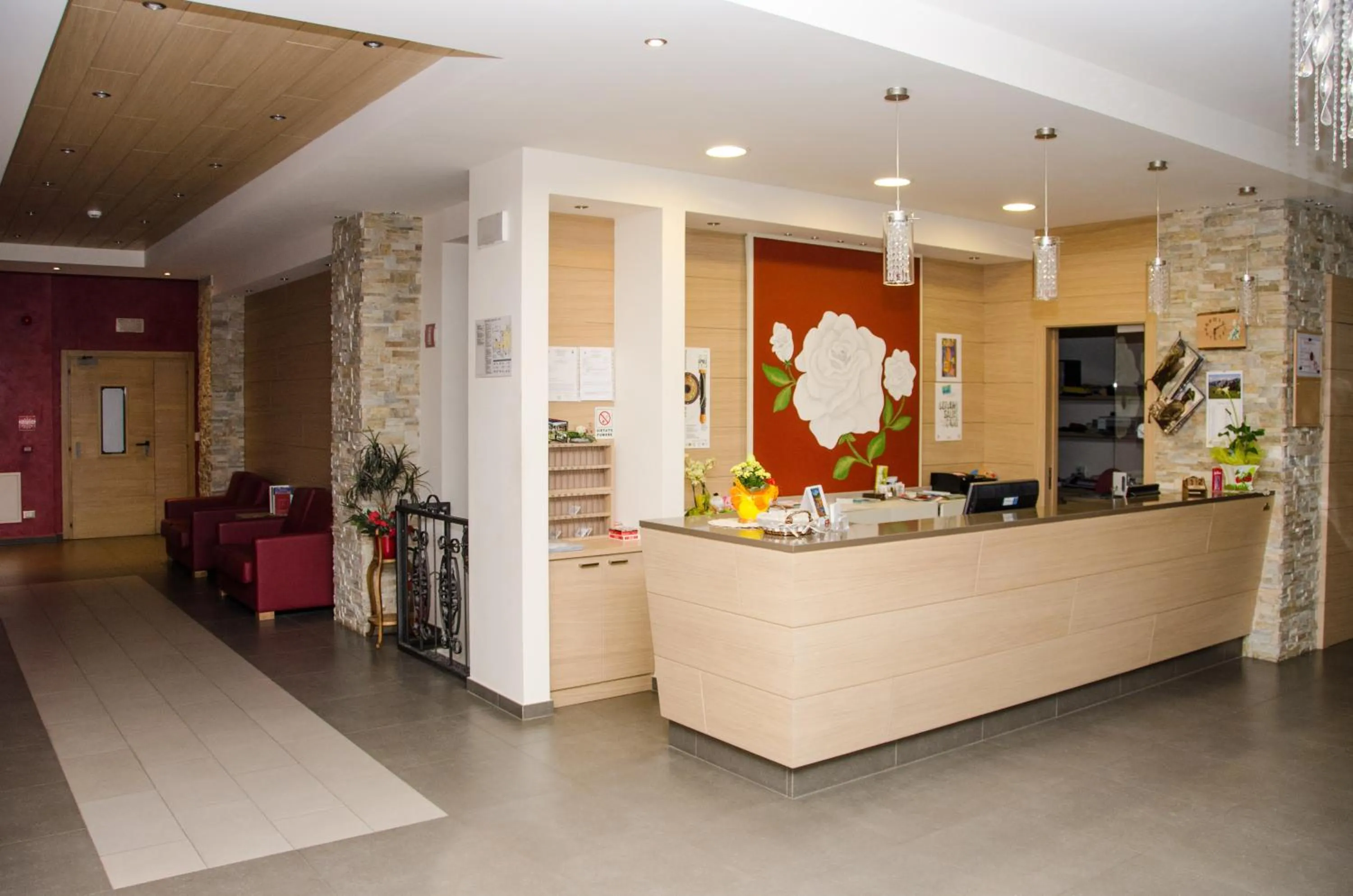 Lobby or reception in Hotel Bel Sit