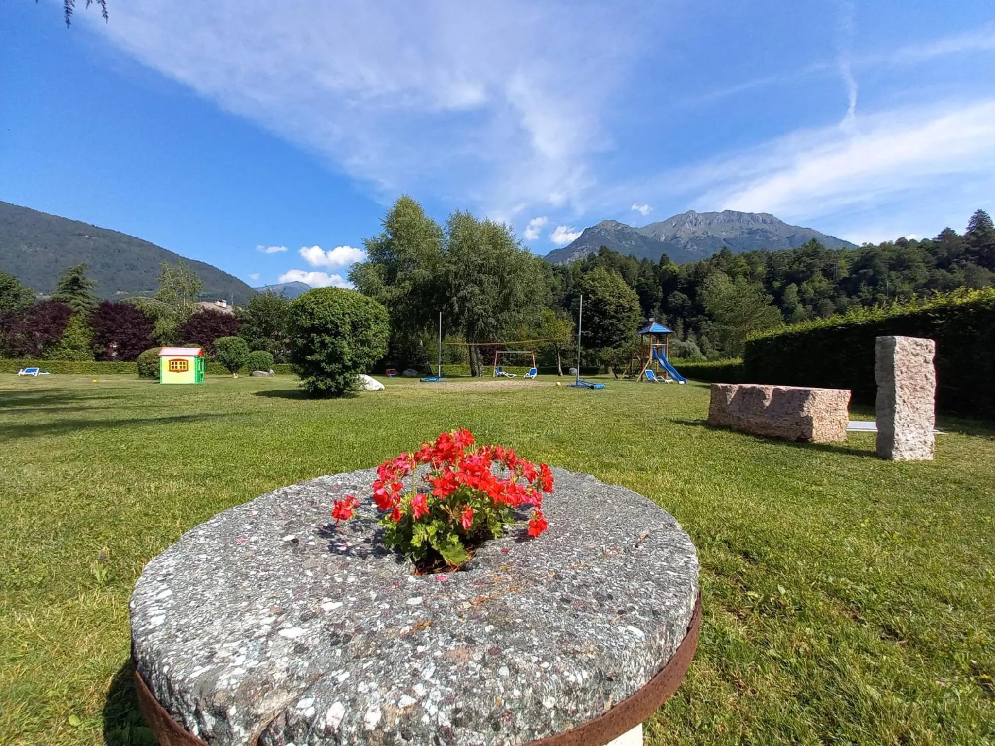 Garden in Hotel Bel Sit