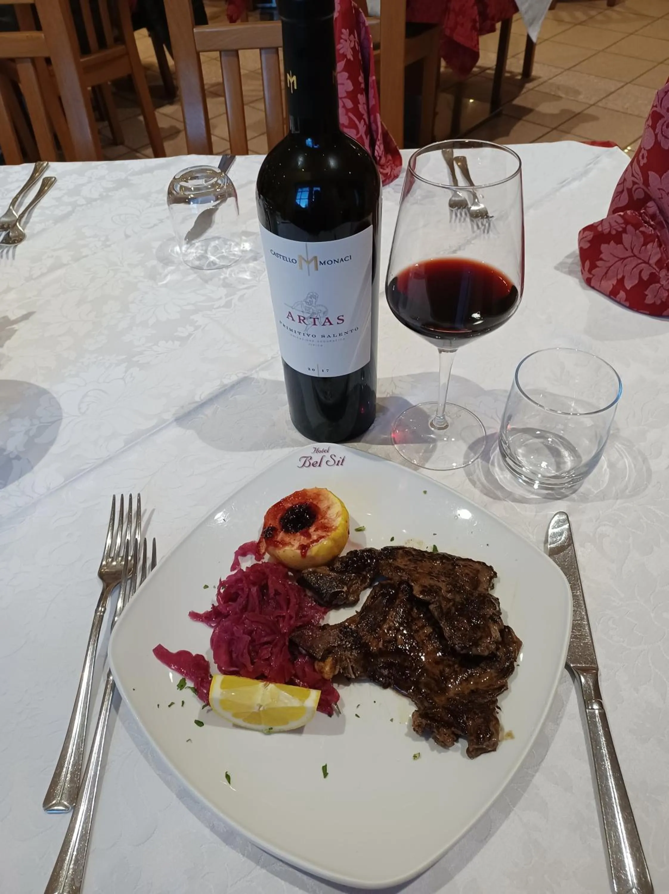 Food in Hotel Bel Sit