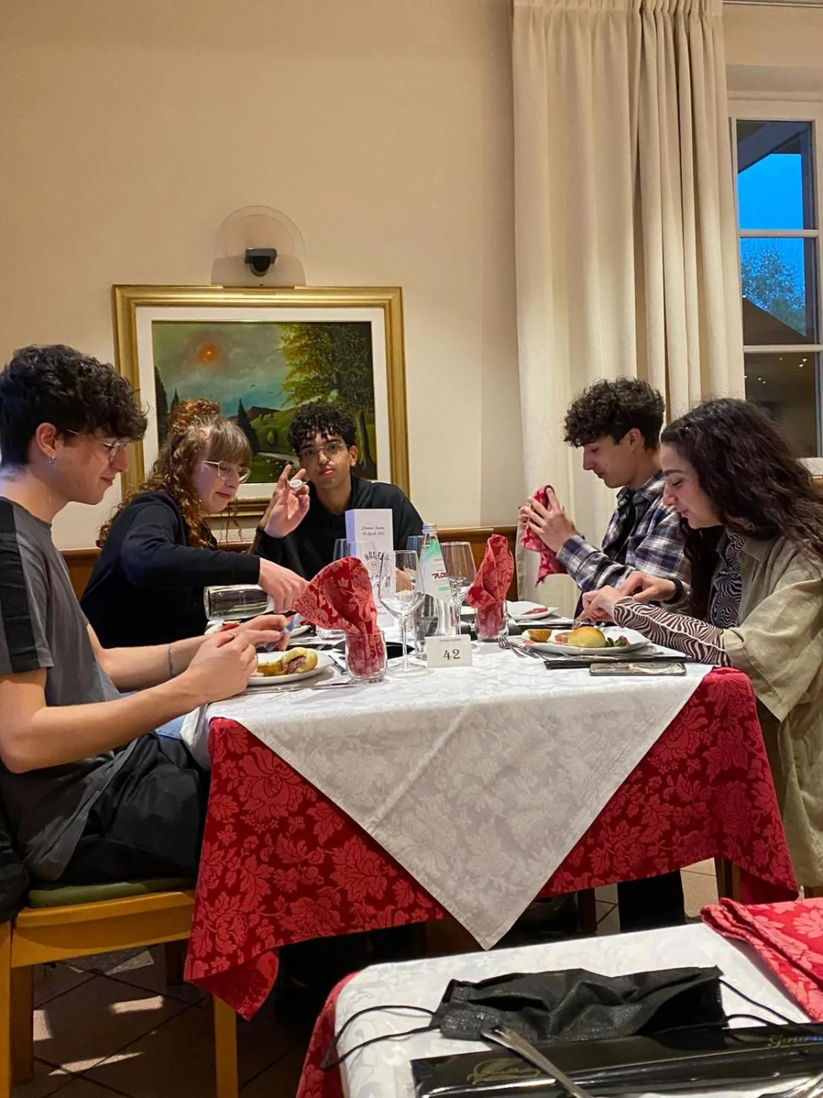 People in Hotel Bel Sit