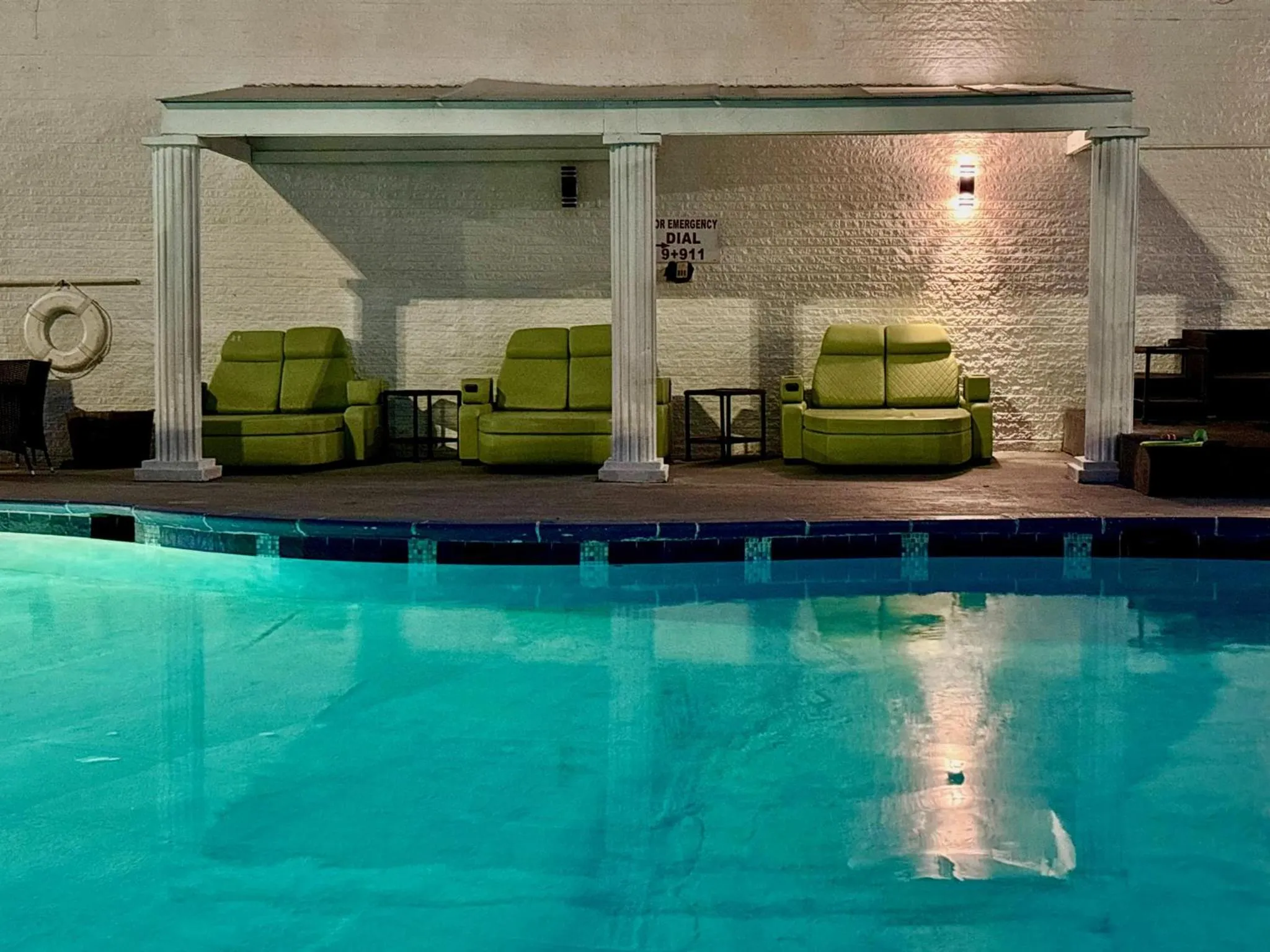 Swimming pool in R Nite Star Inn and Suites -Home of the Cowboys & Rangers