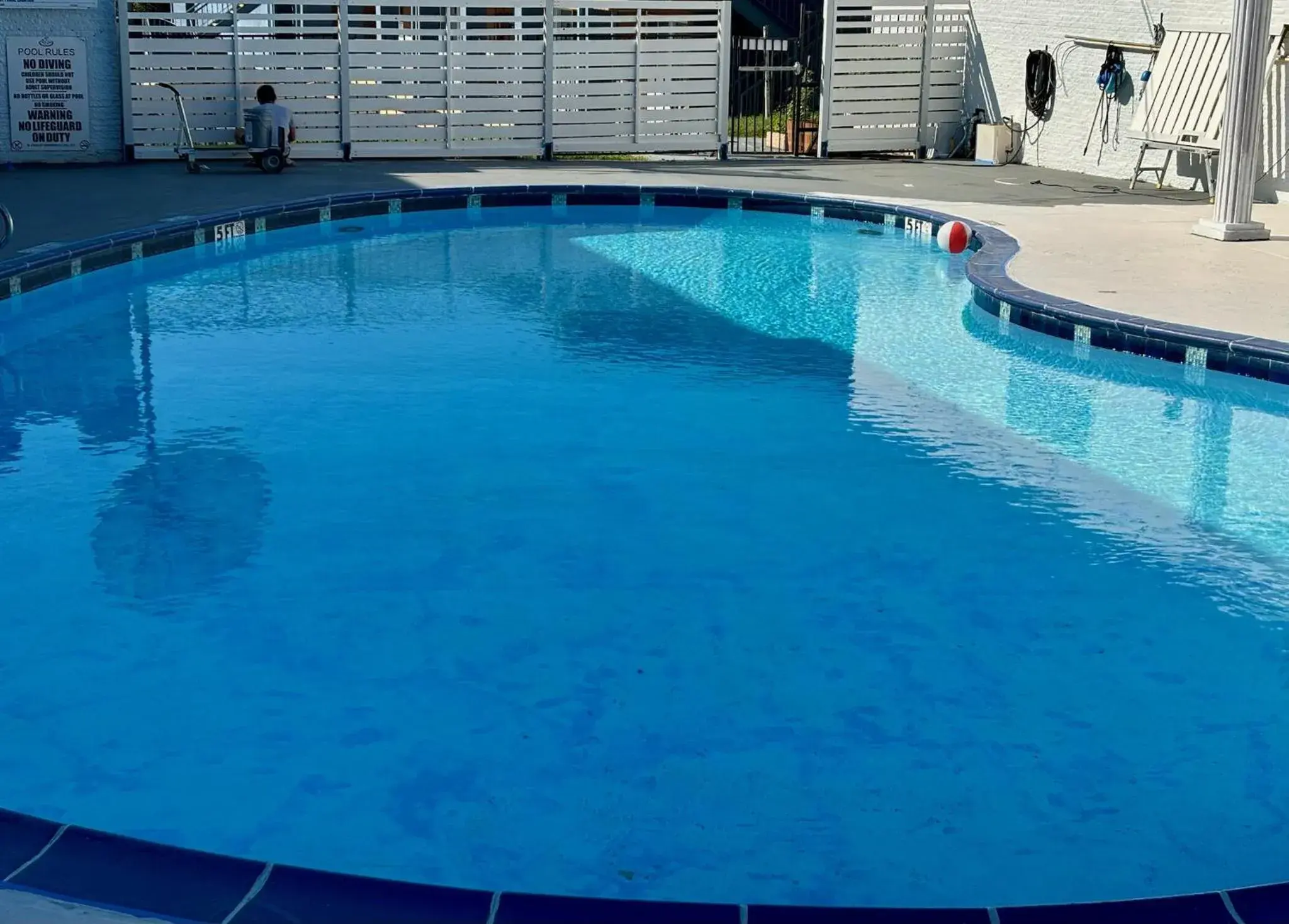 Swimming pool in R Nite Star Inn and Suites -Home of the Cowboys & Rangers Swimming pool in R Nite Star Inn and Suites -Home of the Cowboys & Rangers