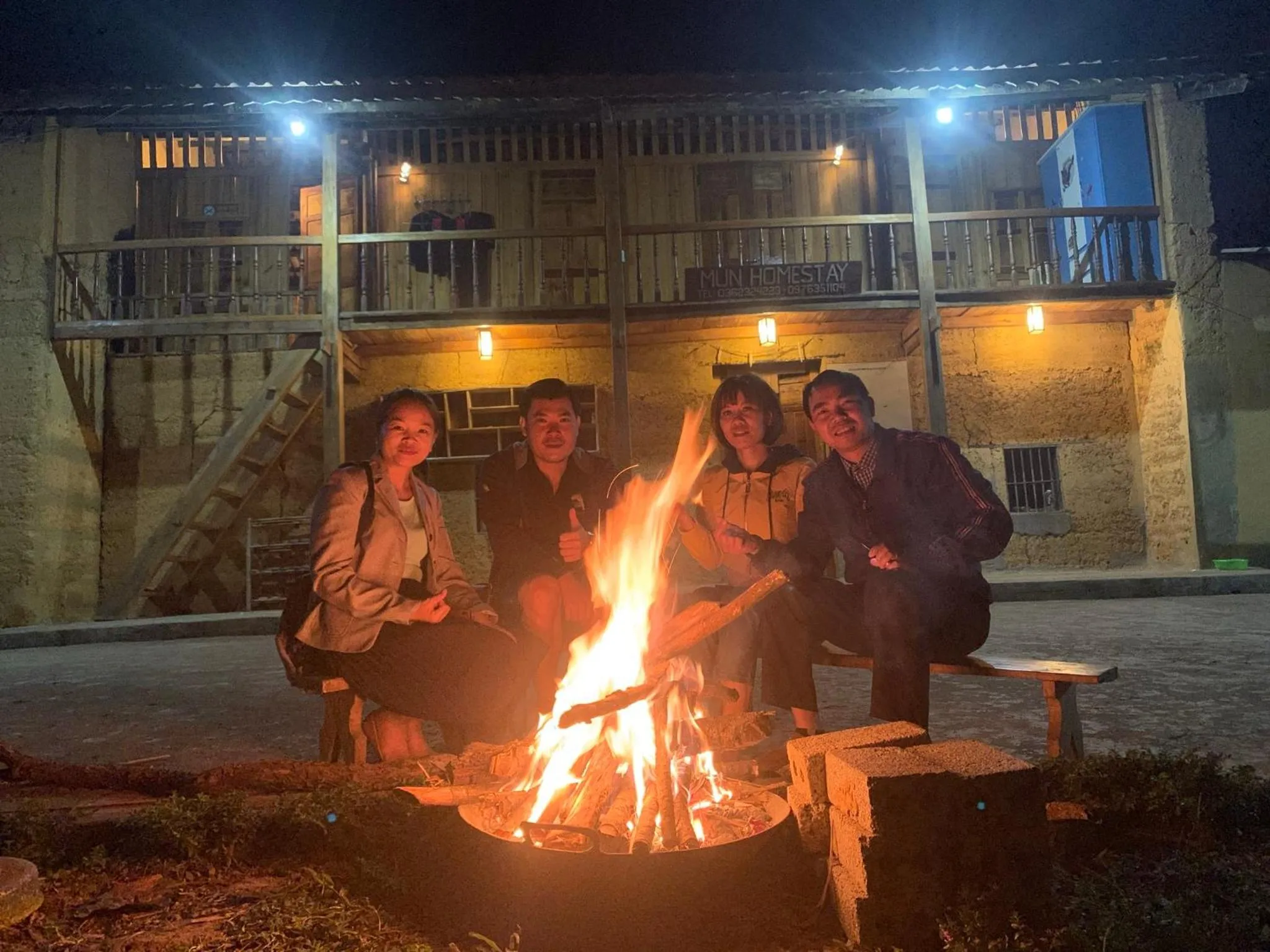 People in Mun Homestay