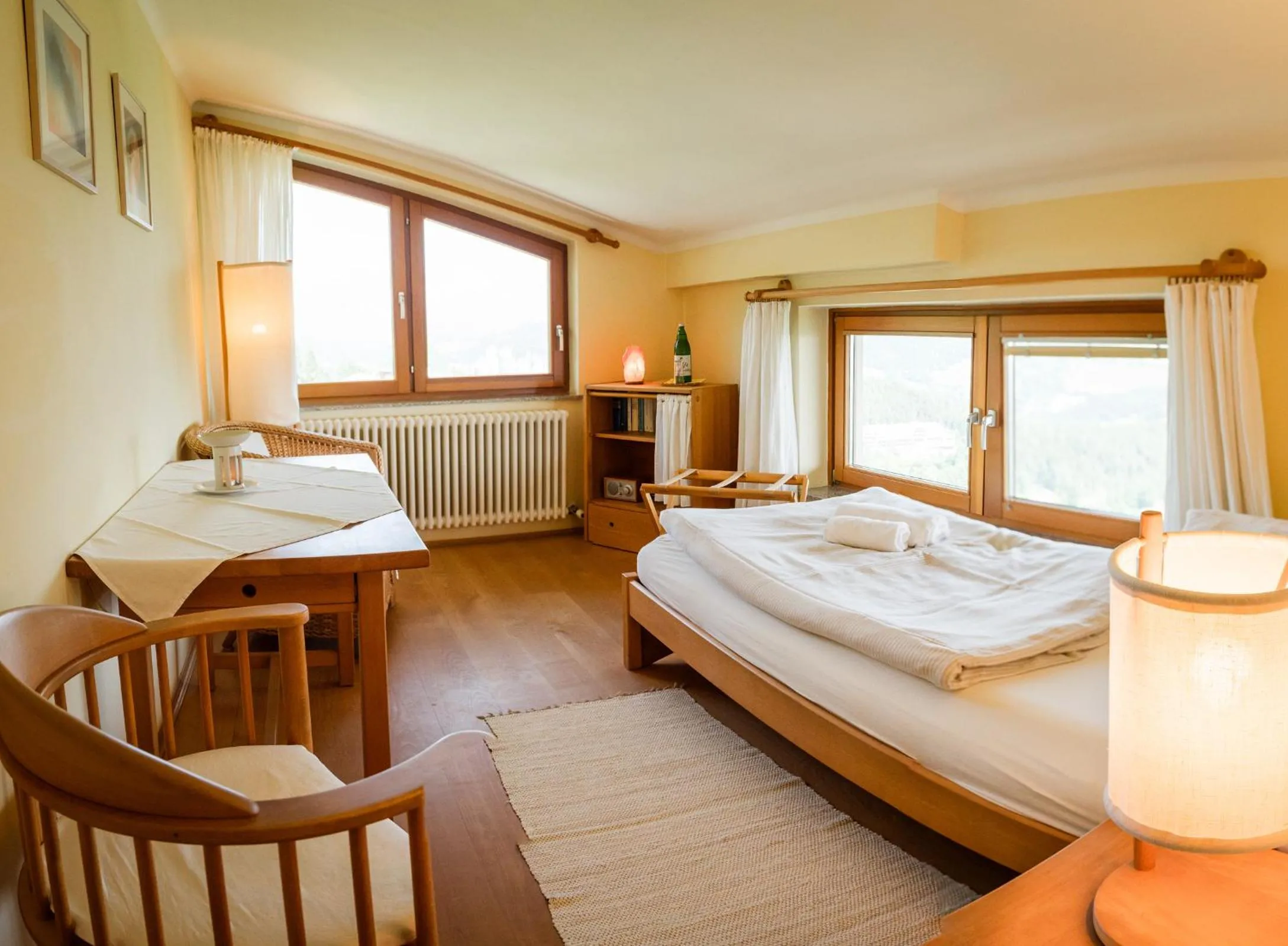 Photo of the whole room, Bed in Panoramahotel Wagner - Das Biohotel am Semmering