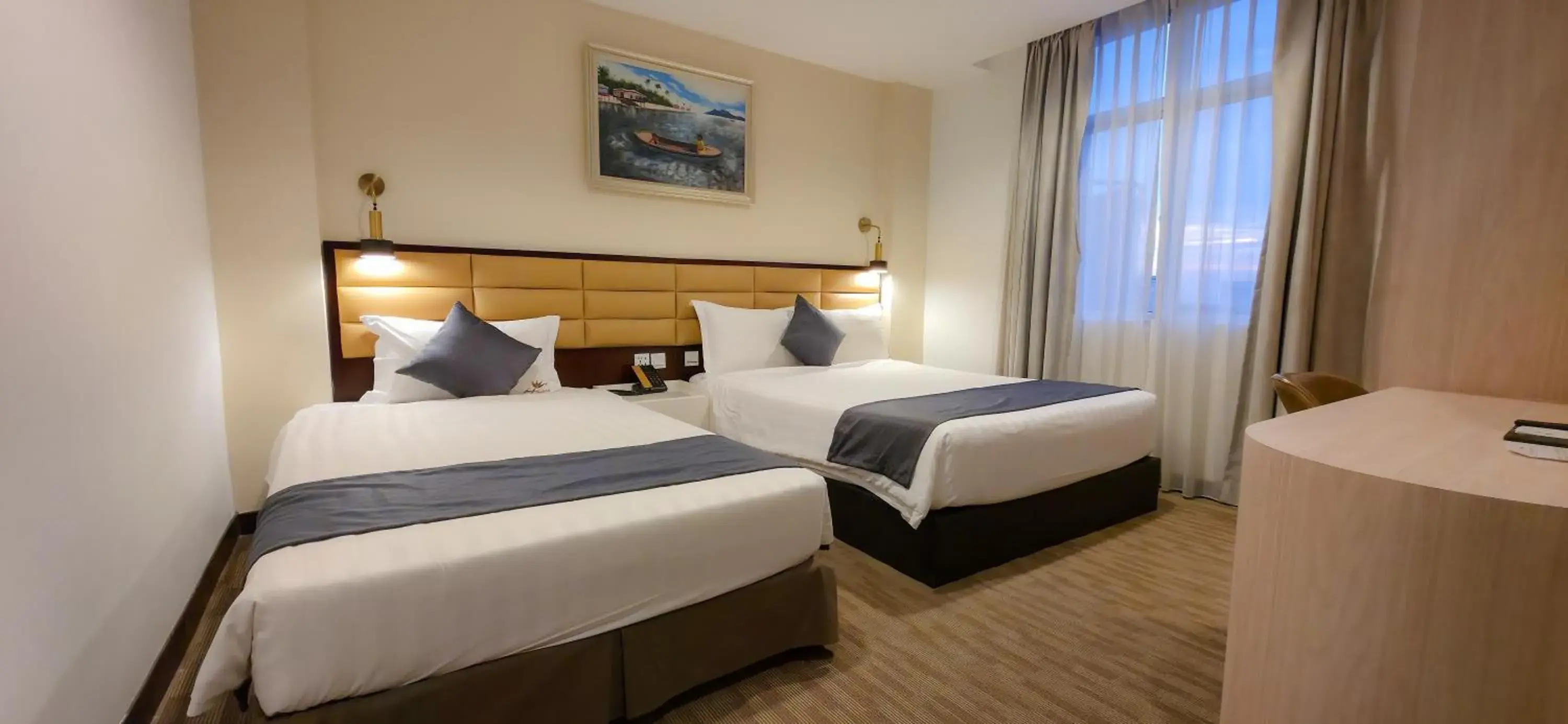 Bedroom, Bed in Hallmark Crown Hotel Bedroom, Bed in Hallmark Crown Hotel