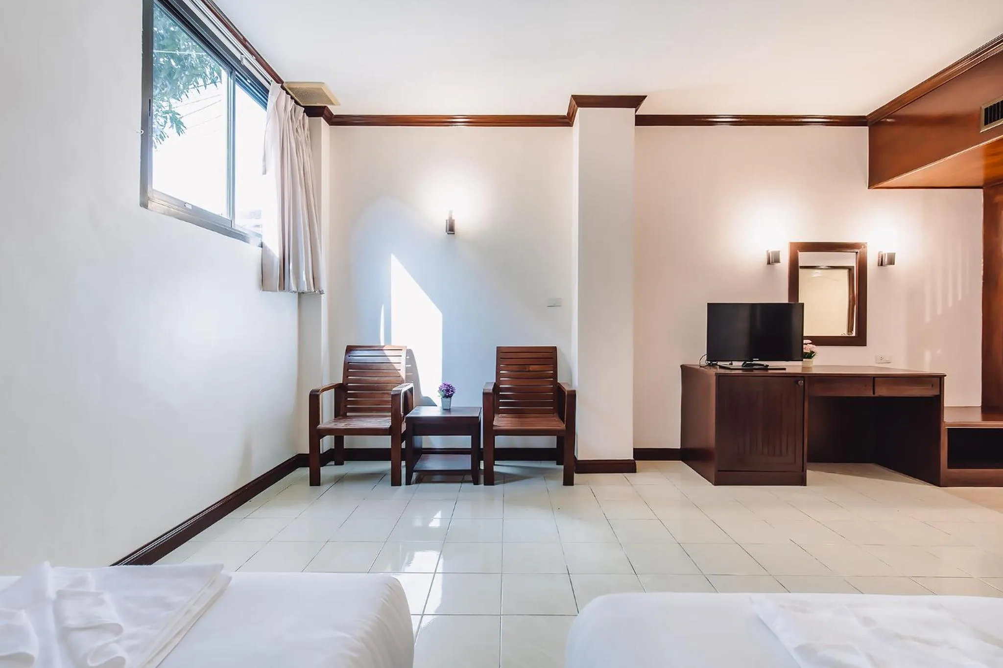 Seating area in Bauman Ville Hotel