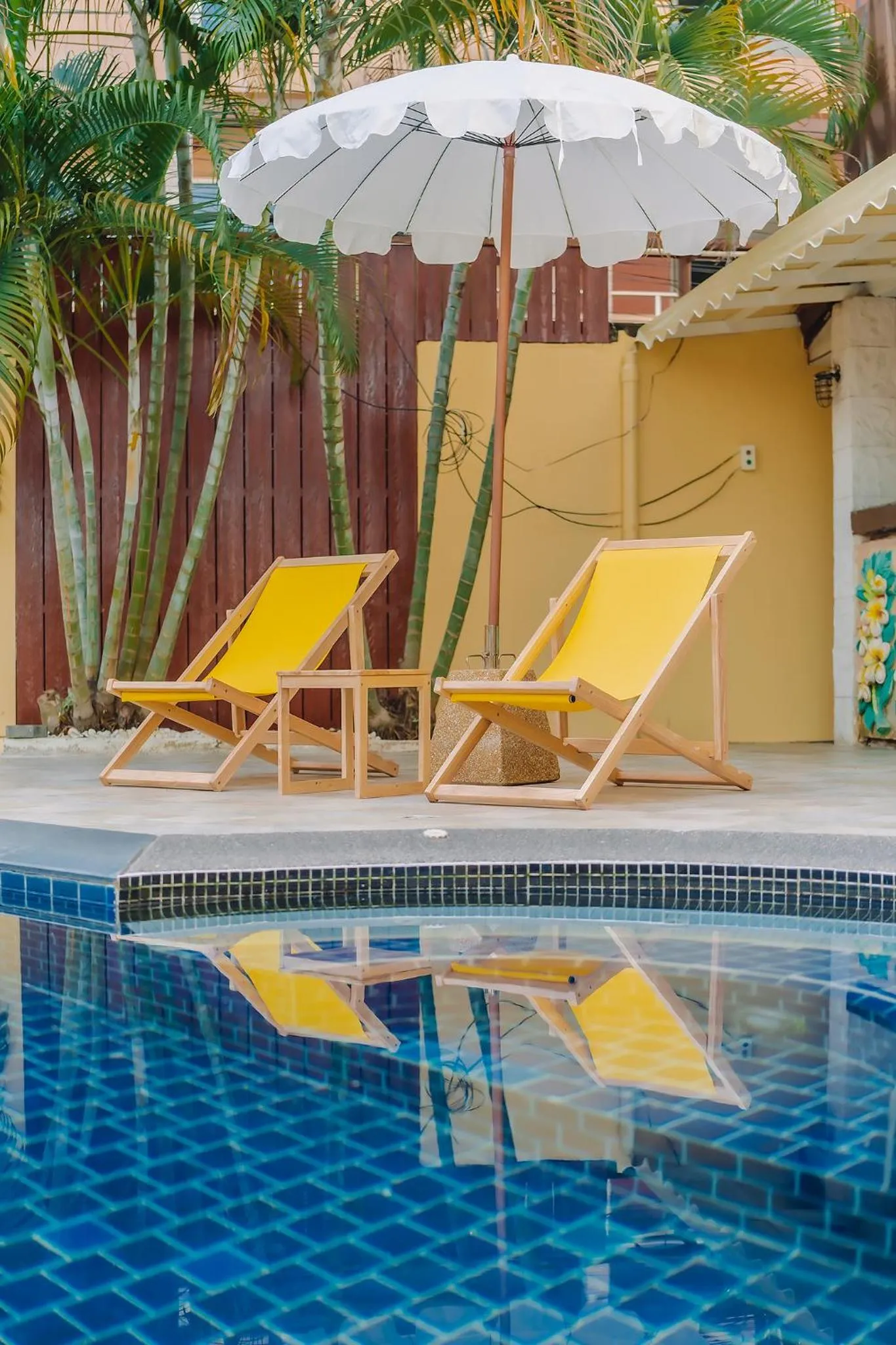 Pool view in Bauman Ville Hotel