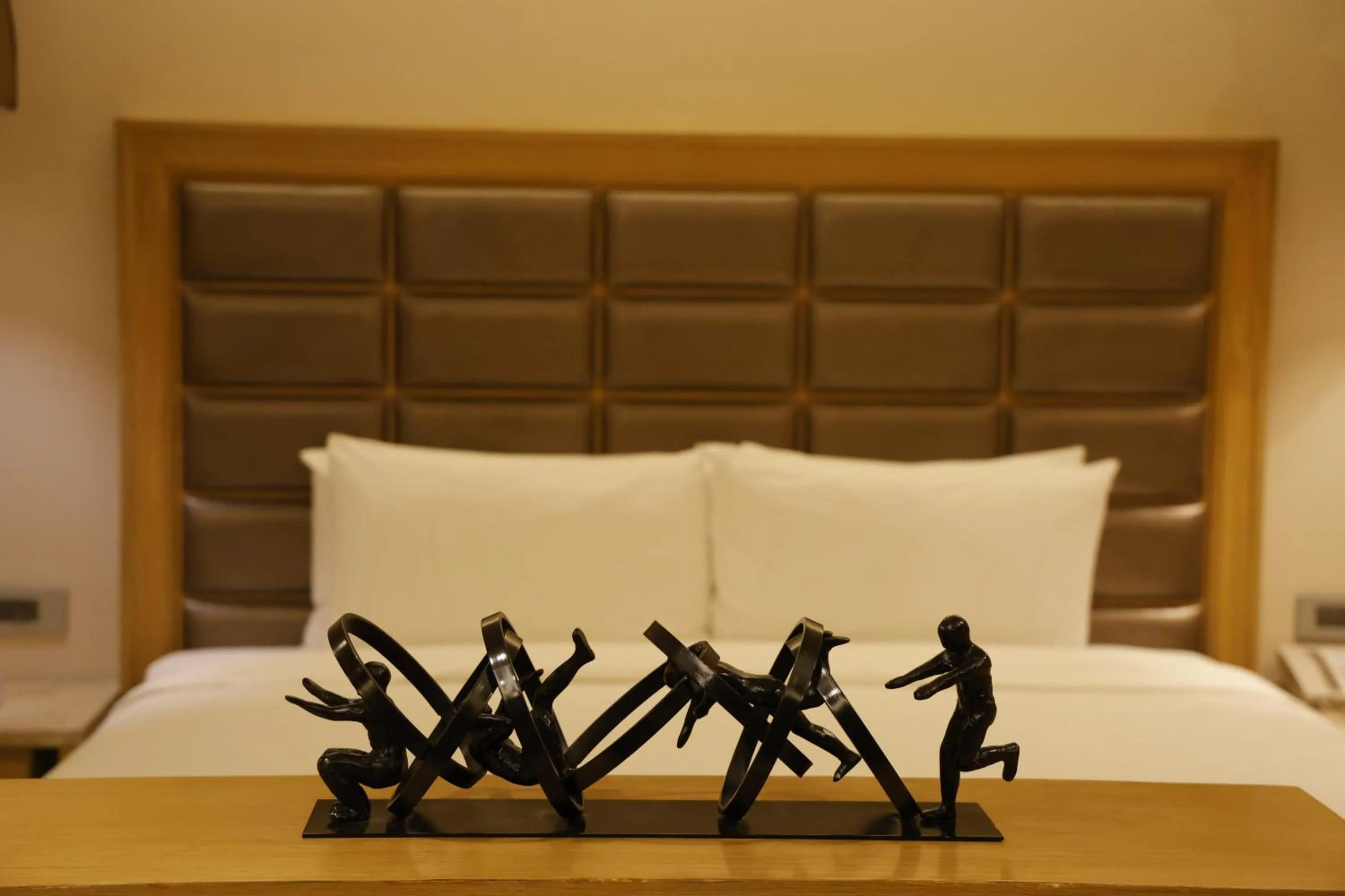 Bed in Radisson Resort & Spa Kandla