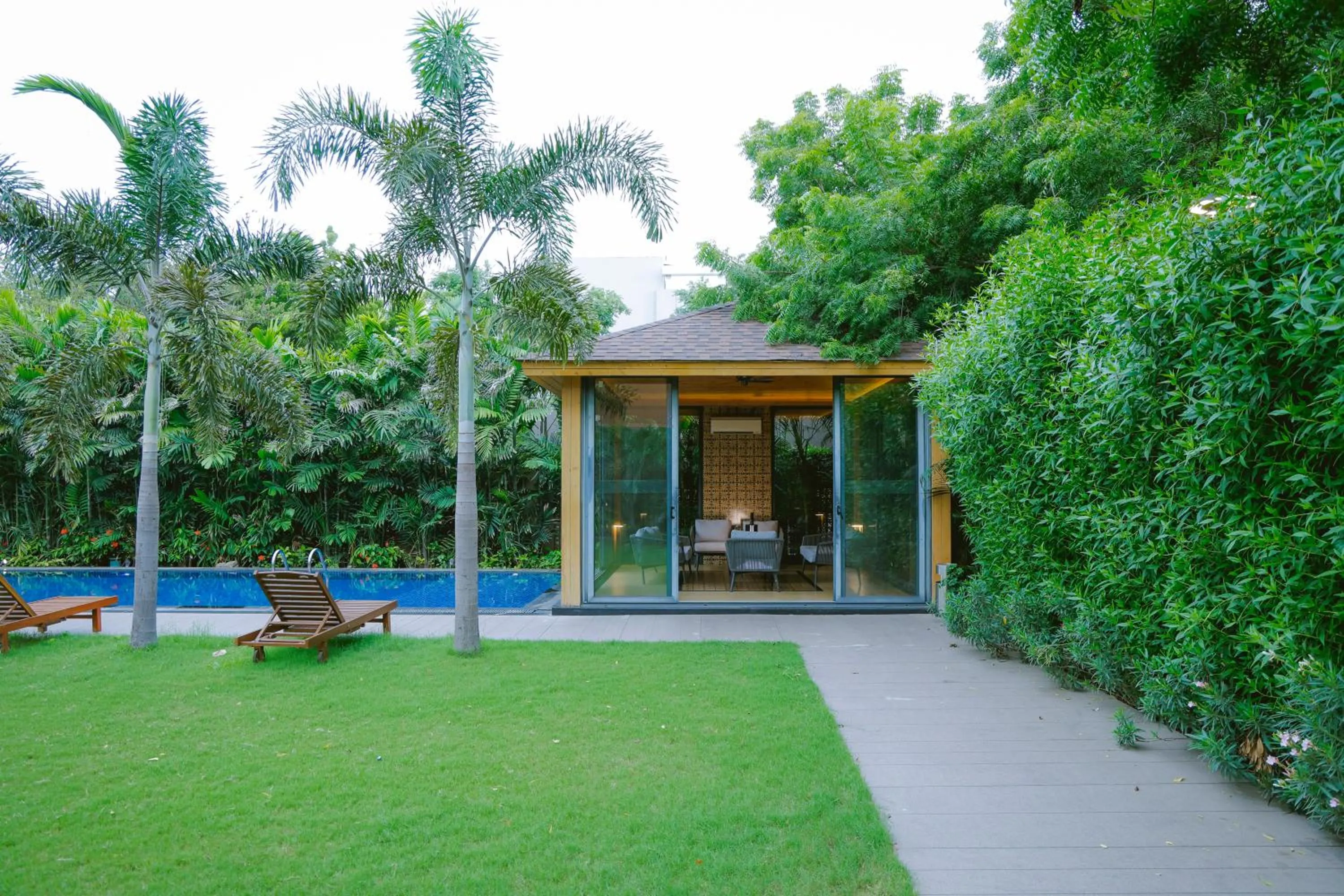 Patio in Radisson Resort & Spa Kandla