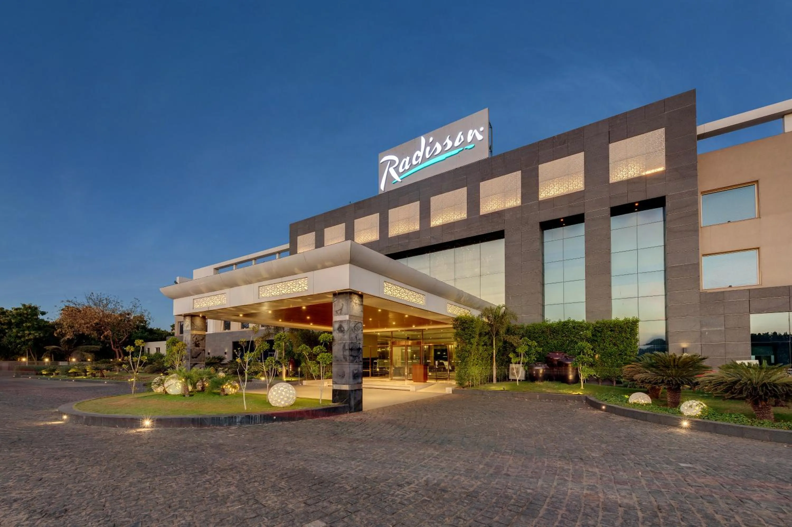 Property building in Radisson Resort & Spa Kandla