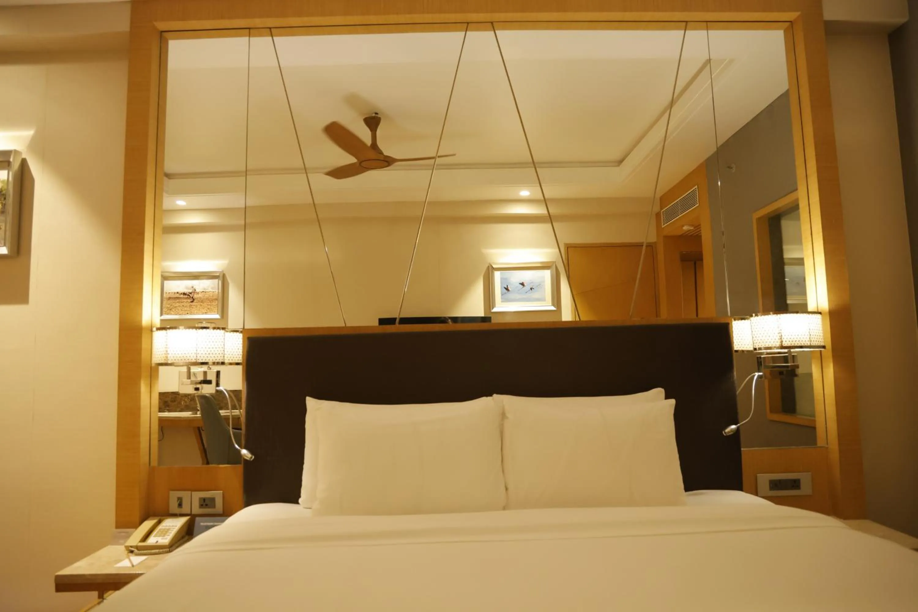 Bed in Radisson Resort & Spa Kandla