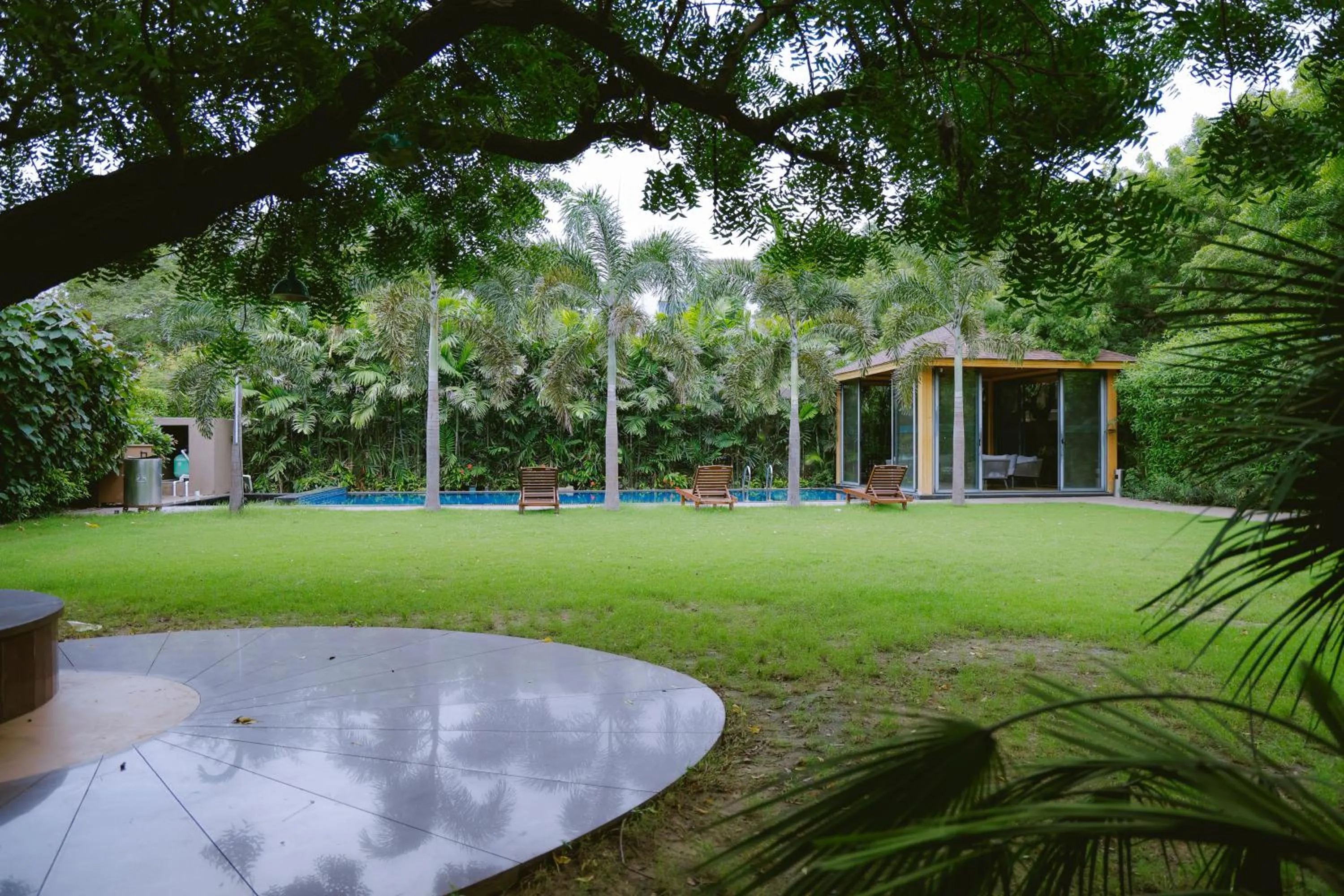 Patio in Radisson Resort & Spa Kandla