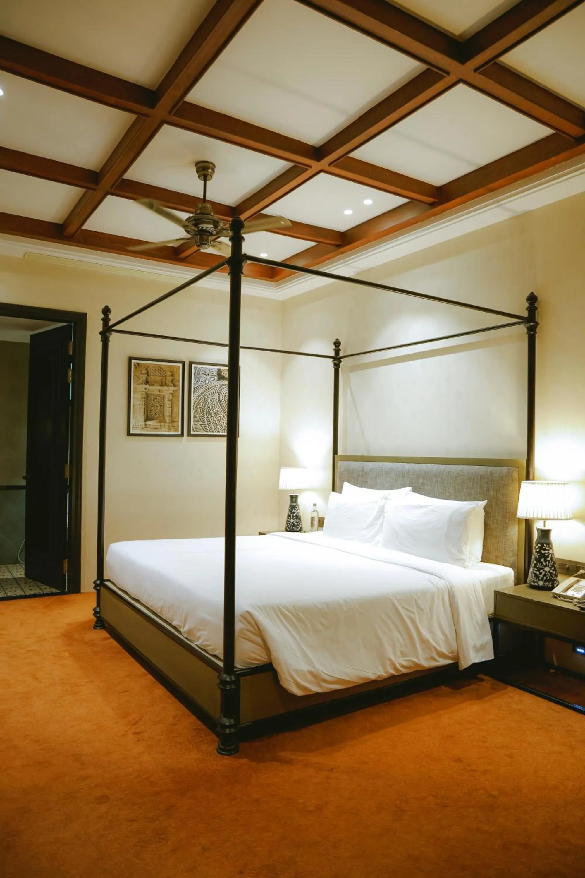 Bed in Radisson Resort & Spa Kandla