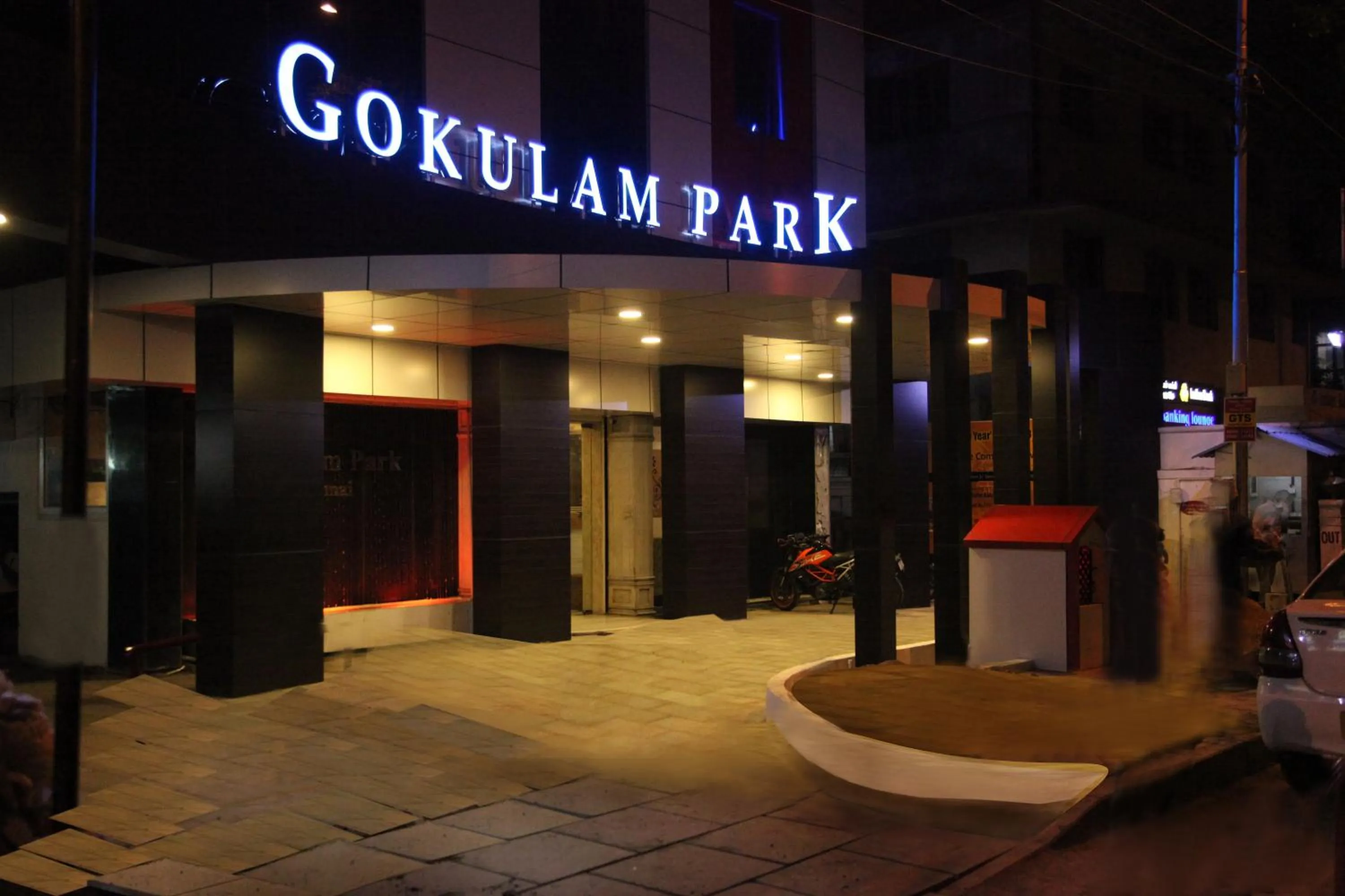 Night in Hotel Gokulam Park