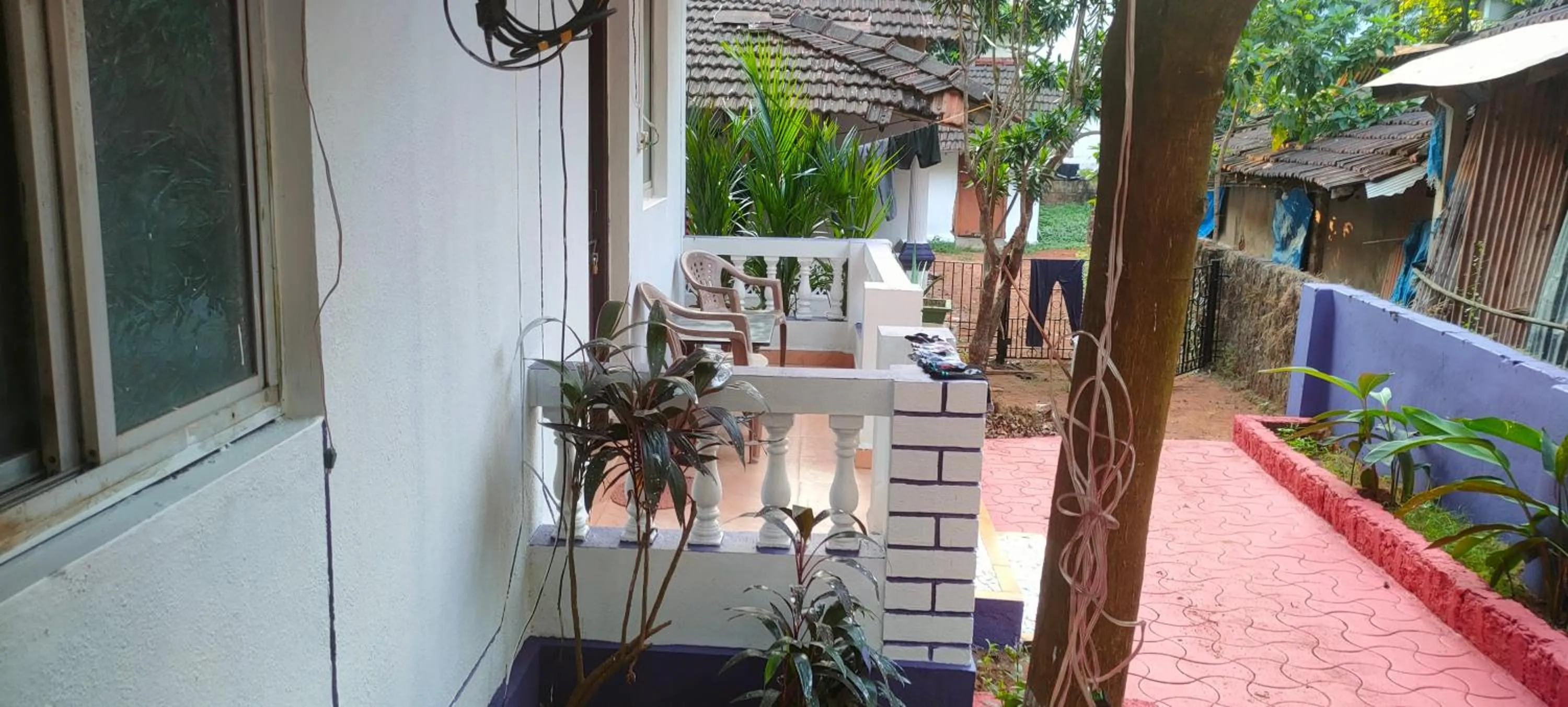 Garden in Jes Guest House