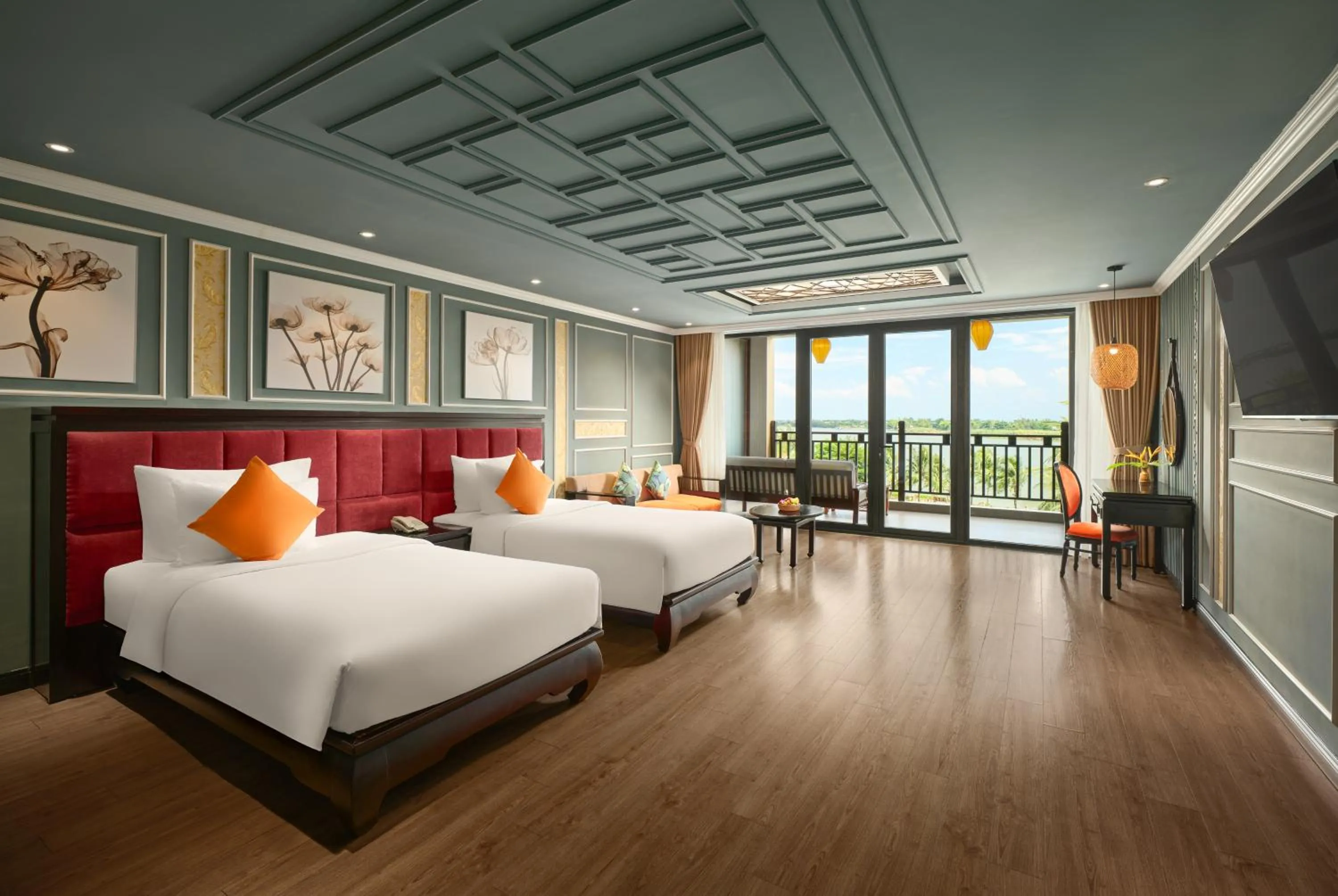 Bed in Bel Marina Hoi An Resort