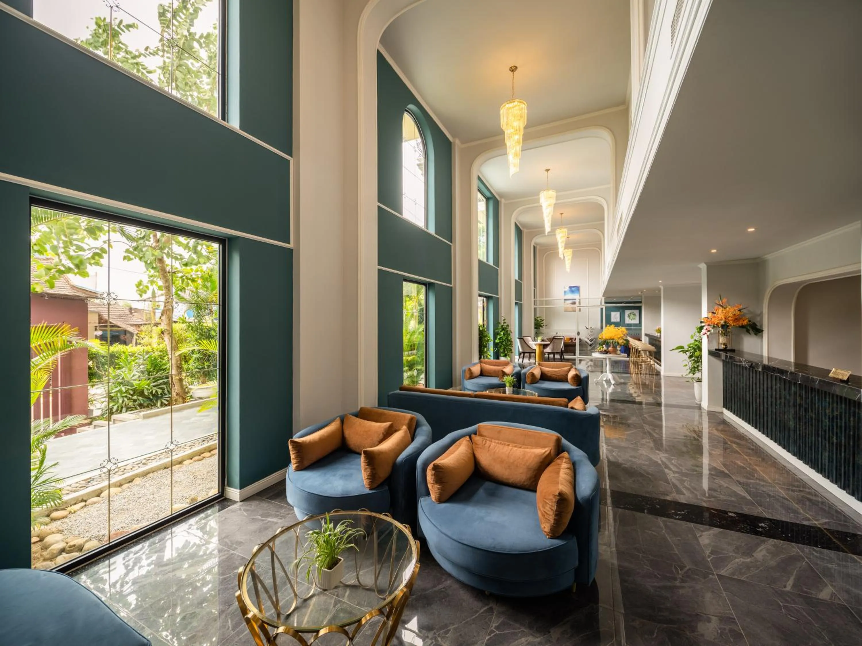 Lobby or reception in Bel Marina Hoi An Resort