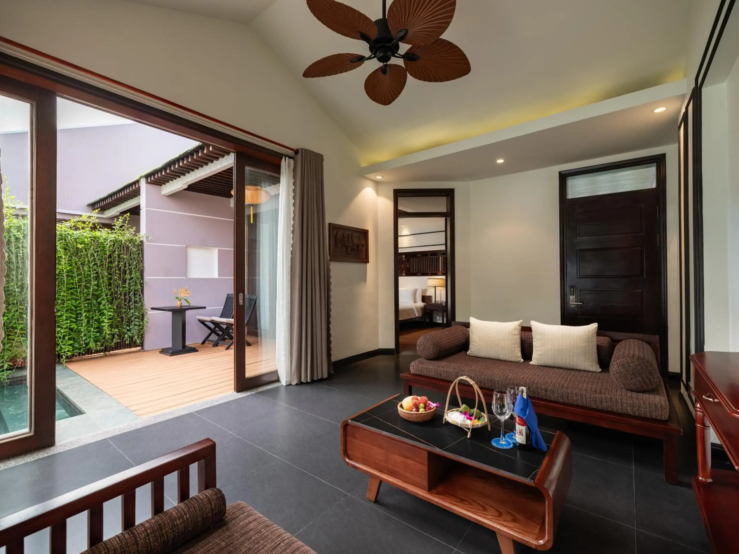 Living room in Bel Marina Hoi An Resort Living room in Bel Marina Hoi An Resort