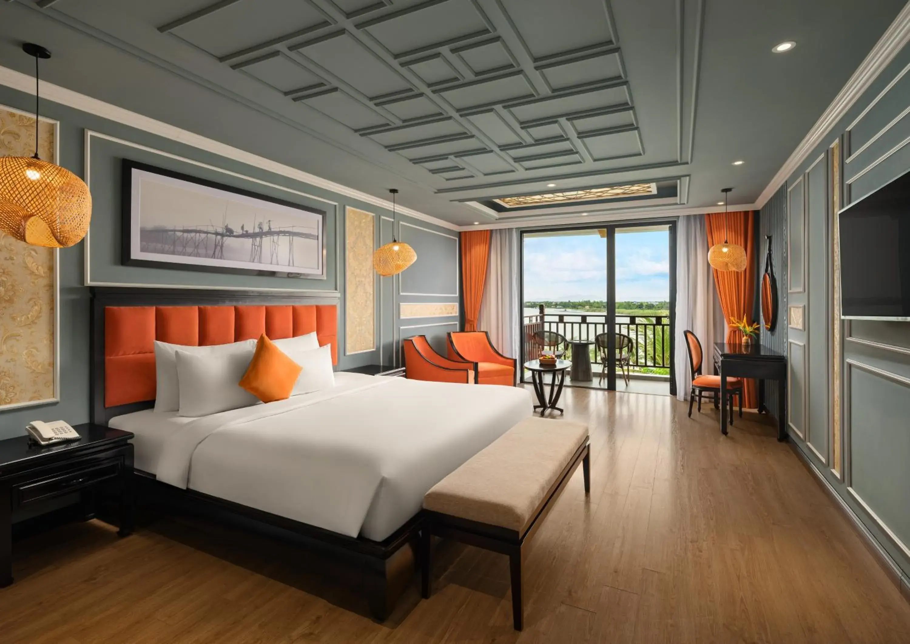 Bed in Bel Marina Hoi An Resort Bed in Bel Marina Hoi An Resort