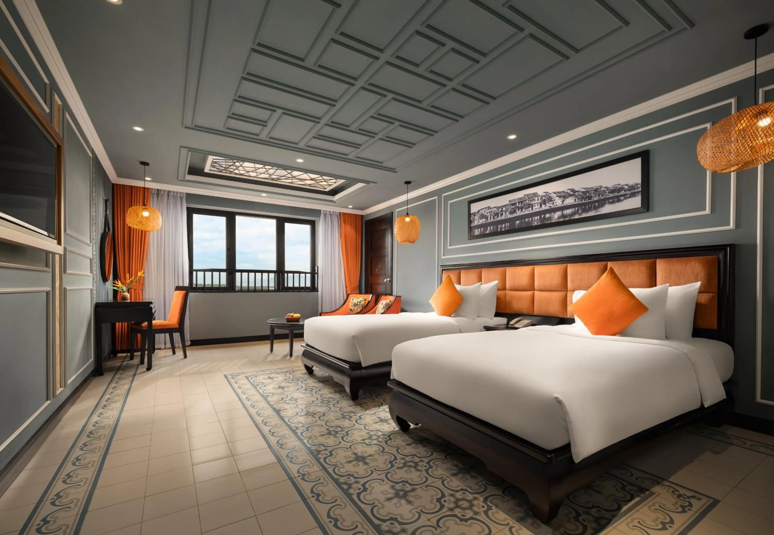 Bed in Bel Marina Hoi An Resort