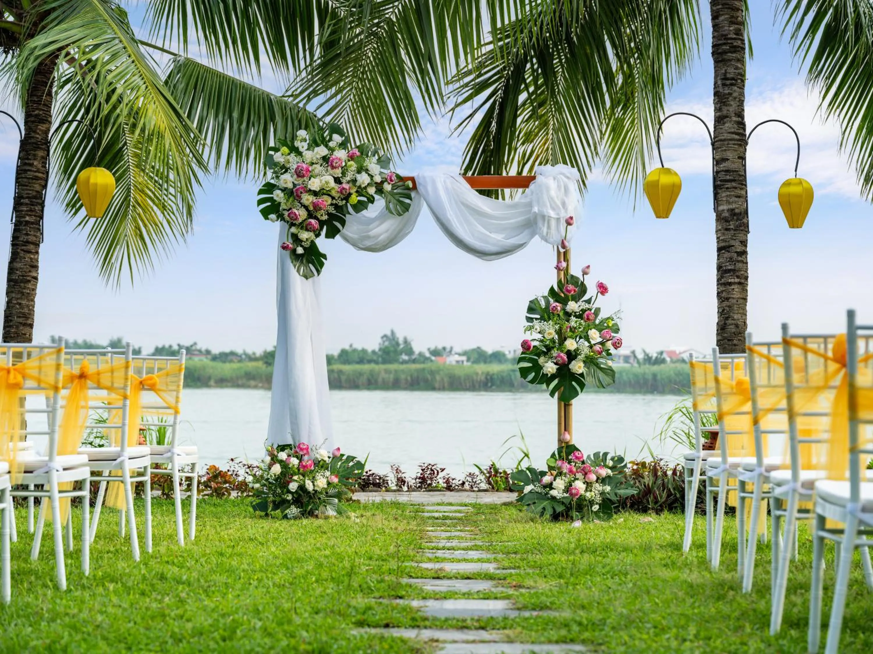 Garden in Bel Marina Hoi An Resort