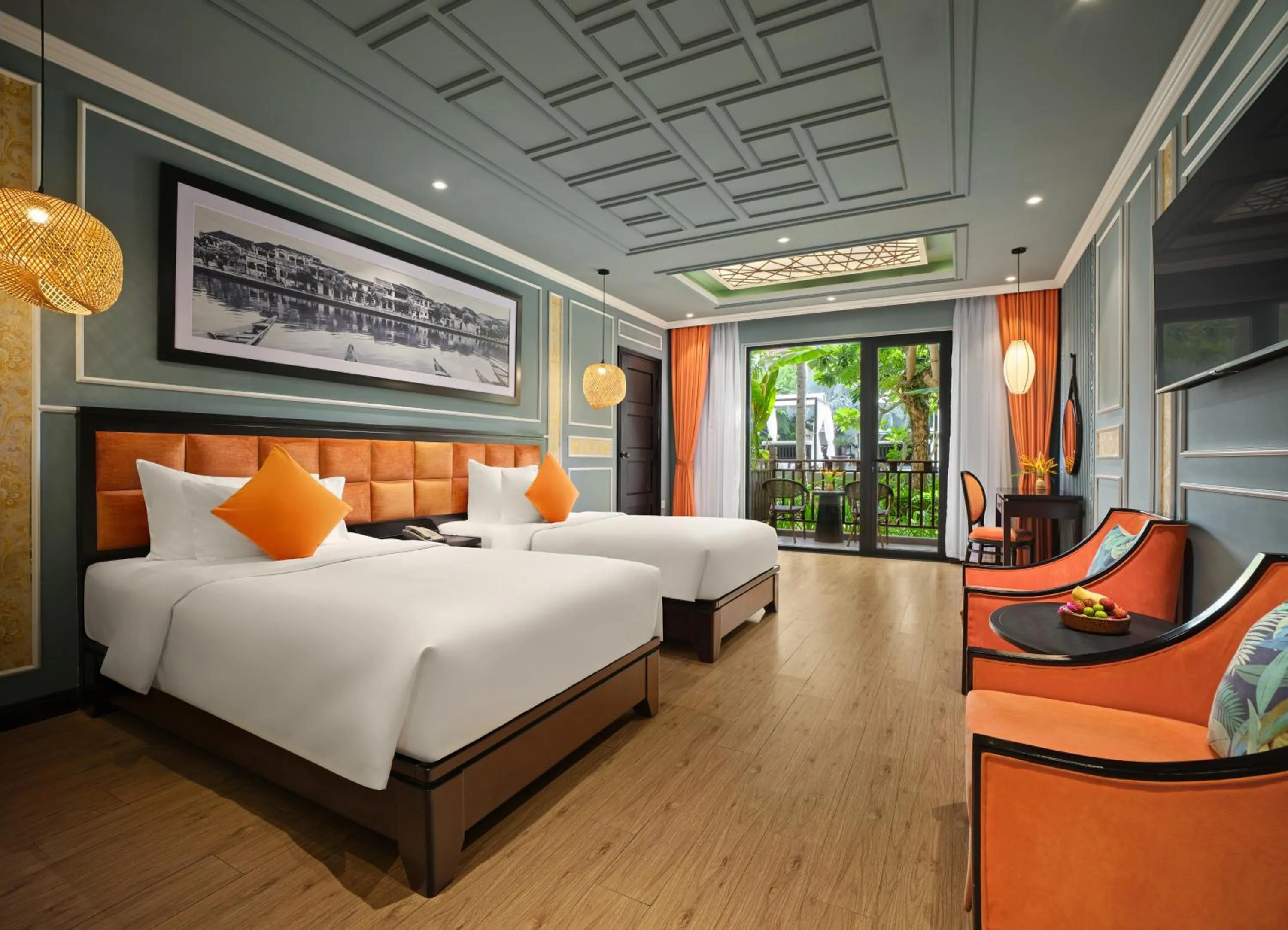 Bed in Bel Marina Hoi An Resort