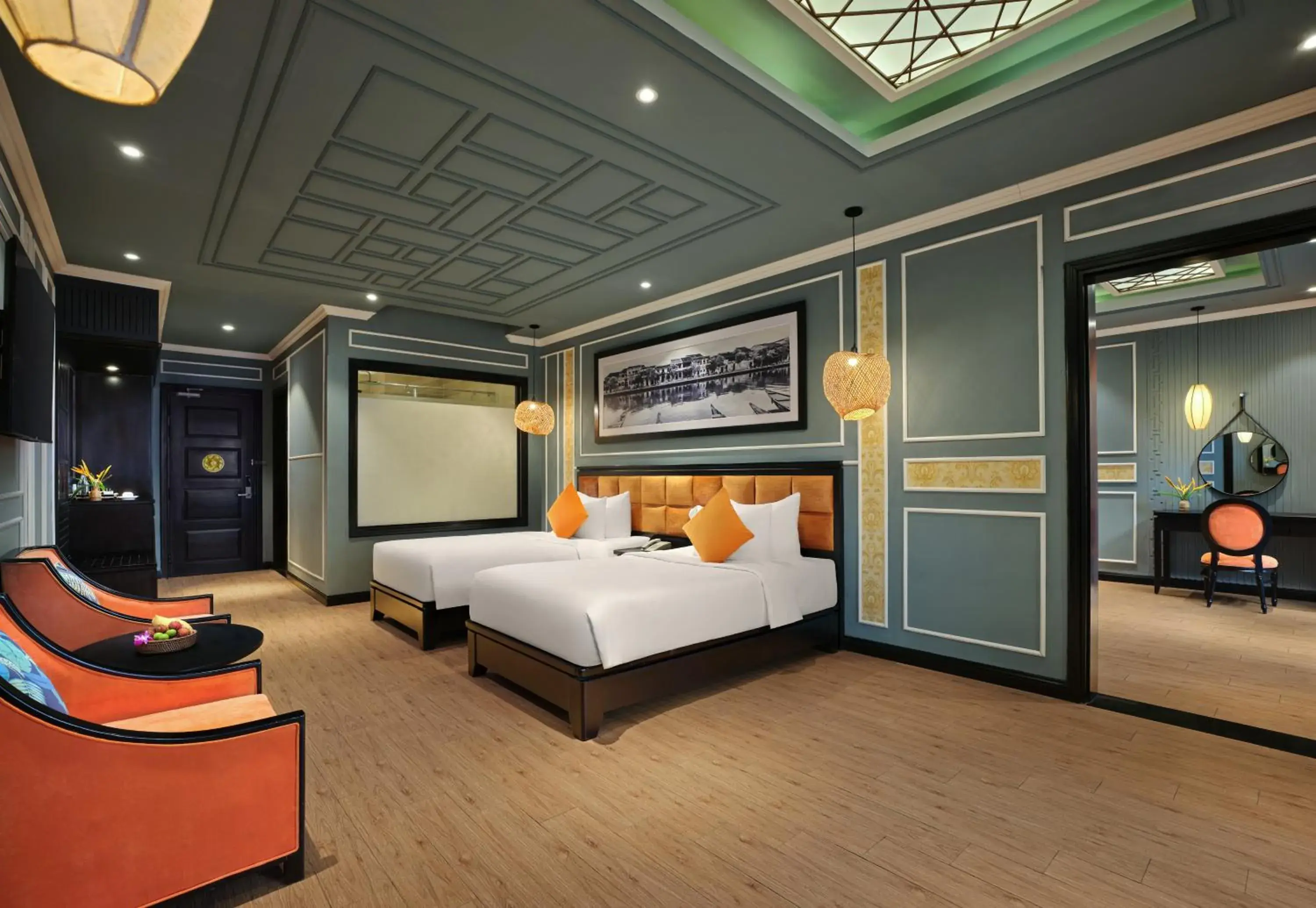 Deluxe Connecting Room with Balcony in Bel Marina Hoi An Resort Deluxe Connecting Room with Balcony in Bel Marina Hoi An Resort