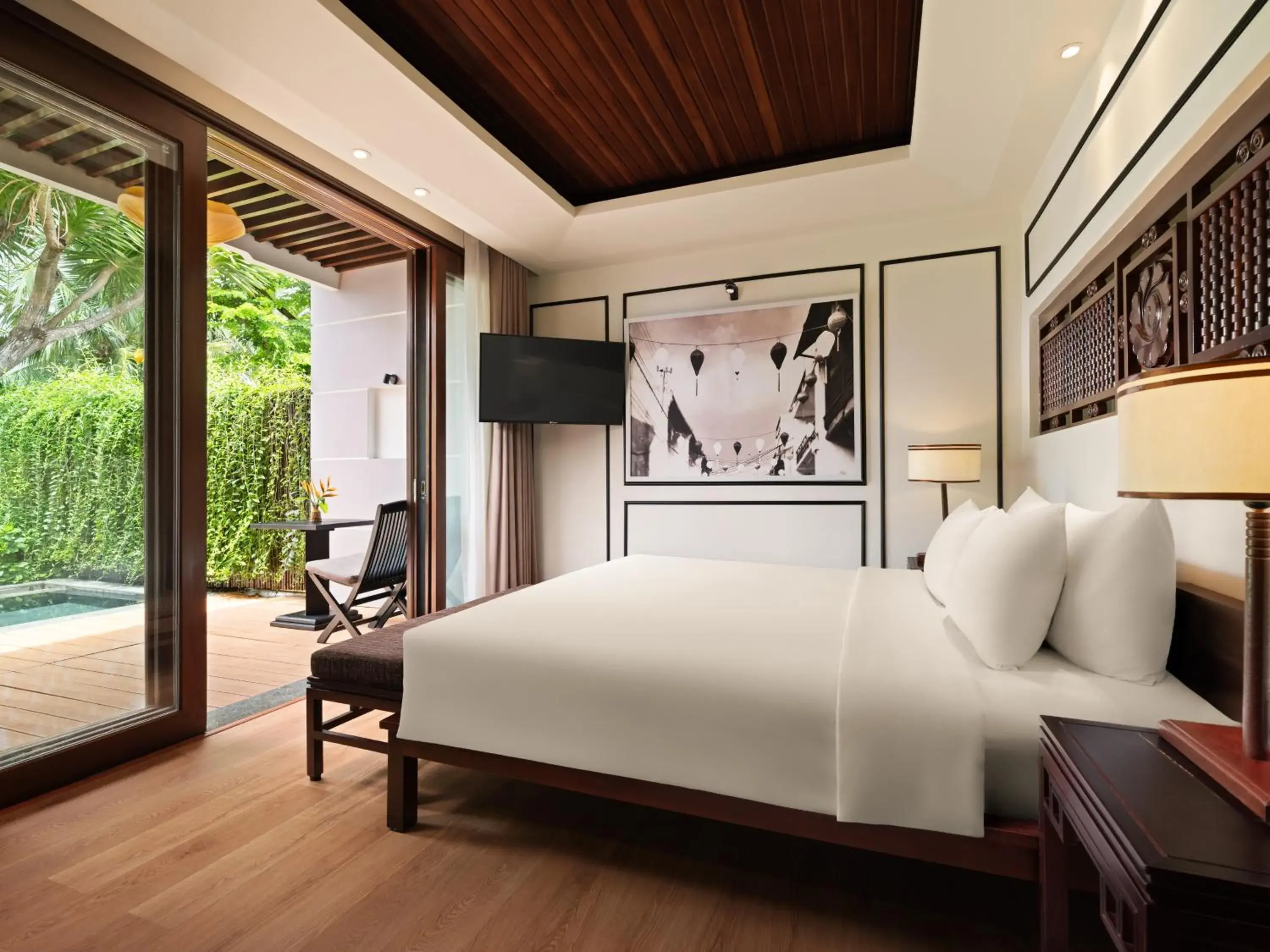 Bed in Bel Marina Hoi An Resort Bed in Bel Marina Hoi An Resort