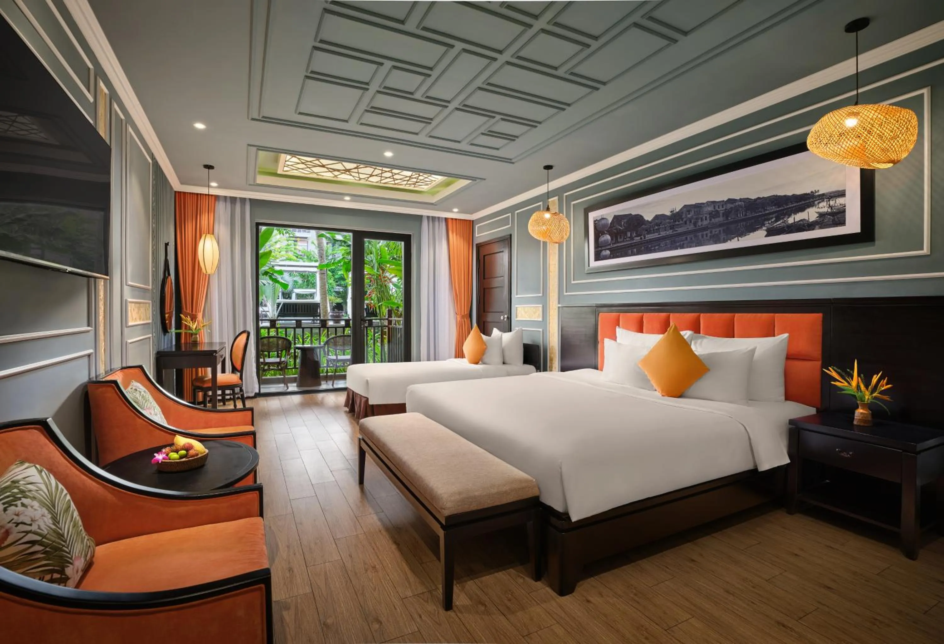 Bed in Bel Marina Hoi An Resort