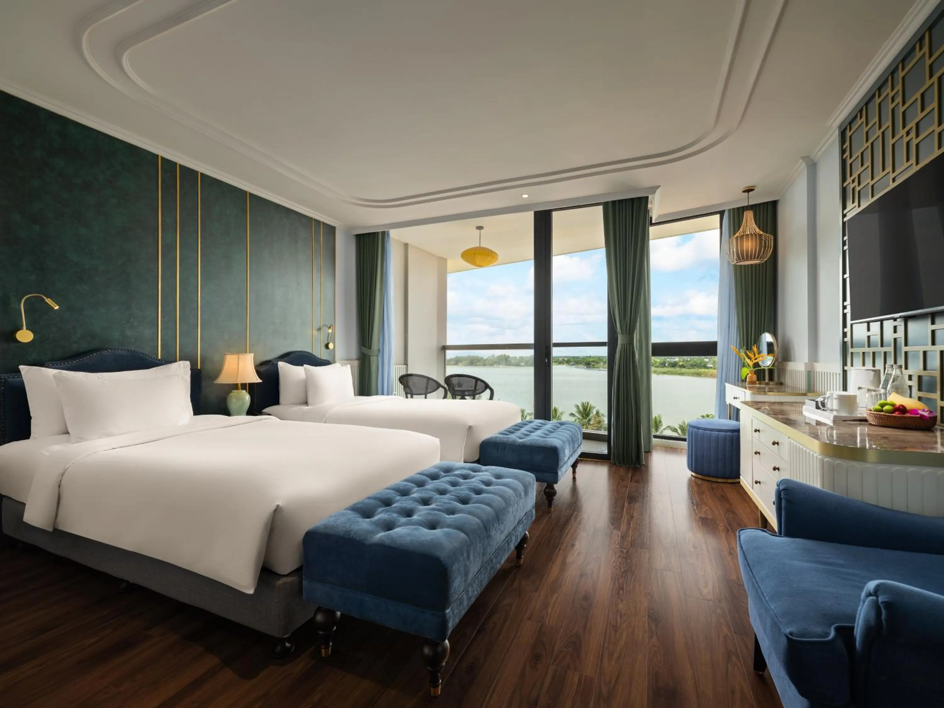 Bed in Bel Marina Hoi An Resort