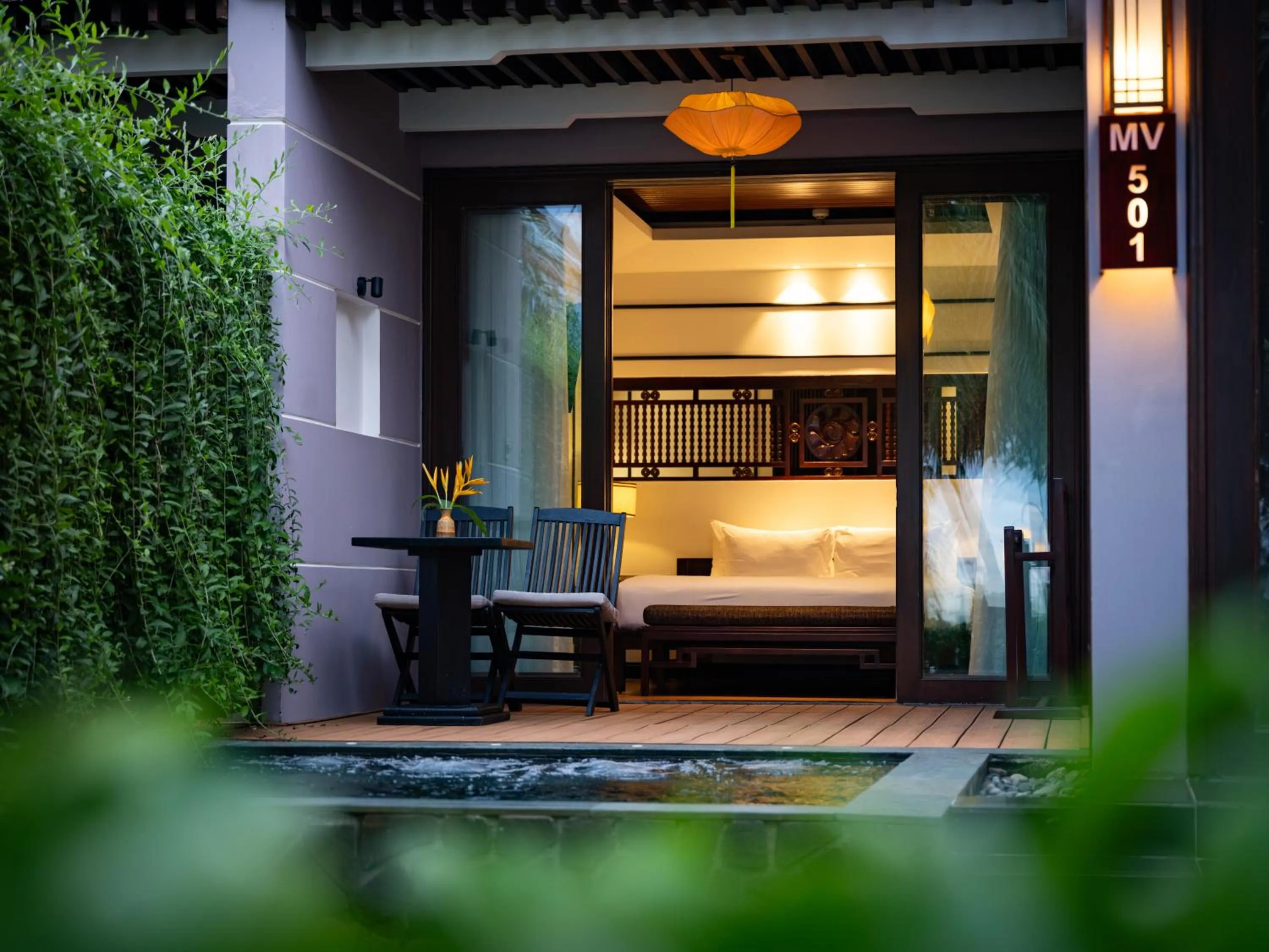 Bed in Bel Marina Hoi An Resort