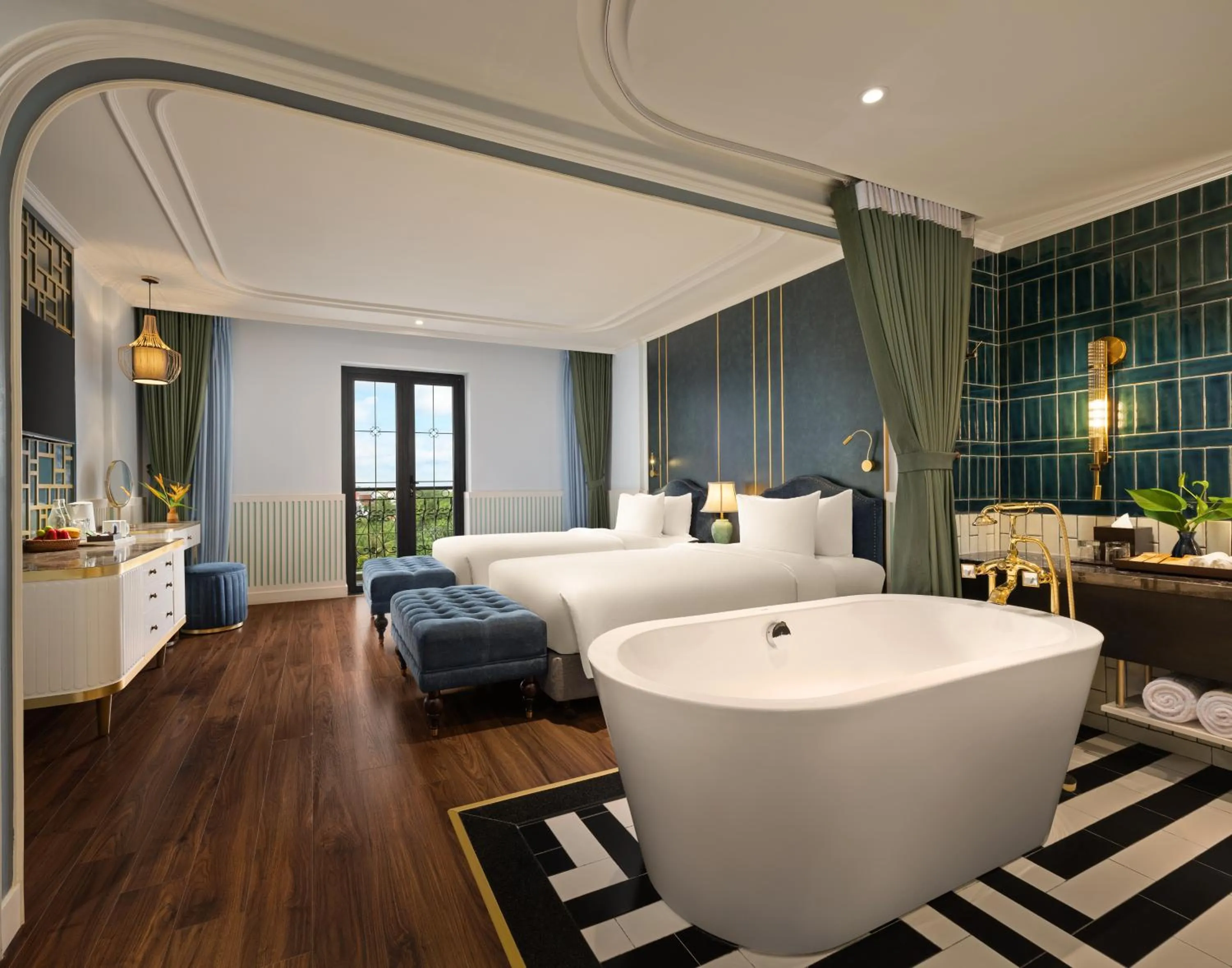 Bed in Bel Marina Hoi An Resort