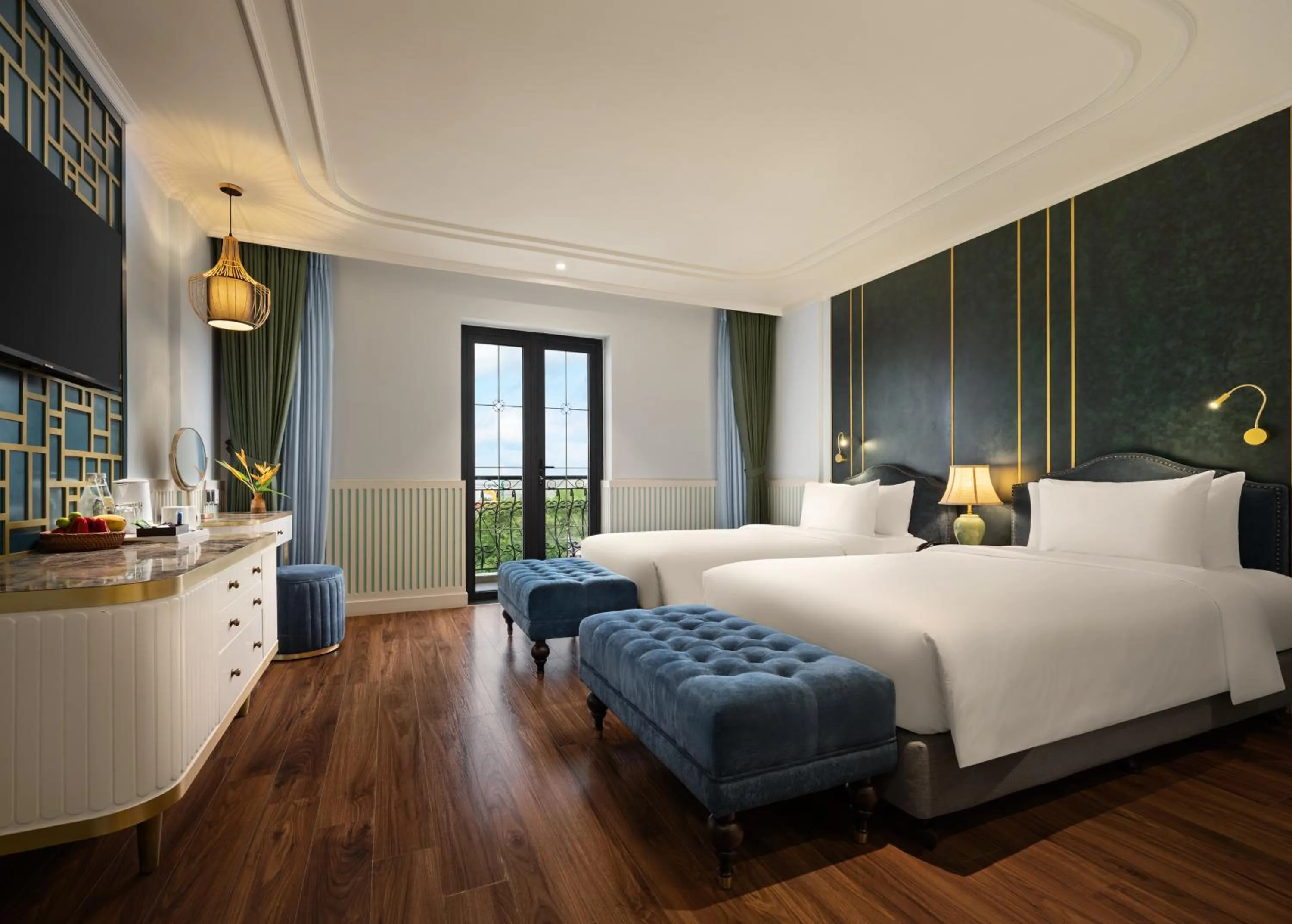 Bed in Bel Marina Hoi An Resort