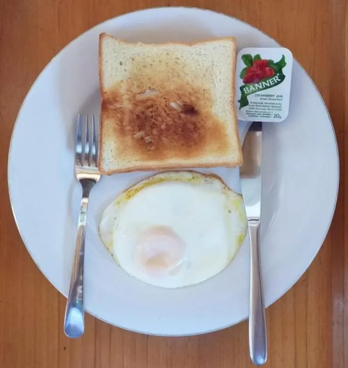 Breakfast in Kangkung Cottages