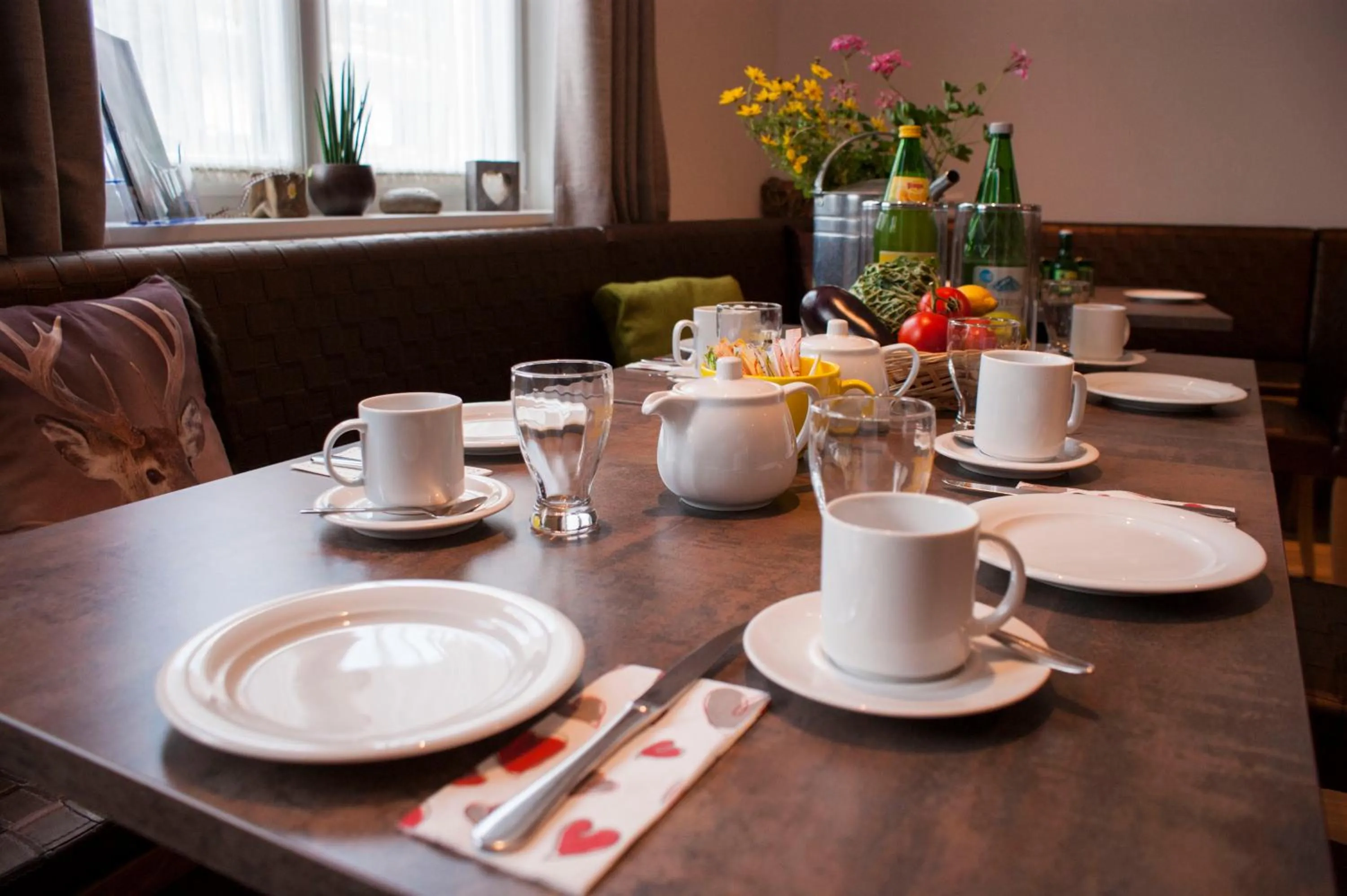 Dining area in Aparthotel Bergtraum