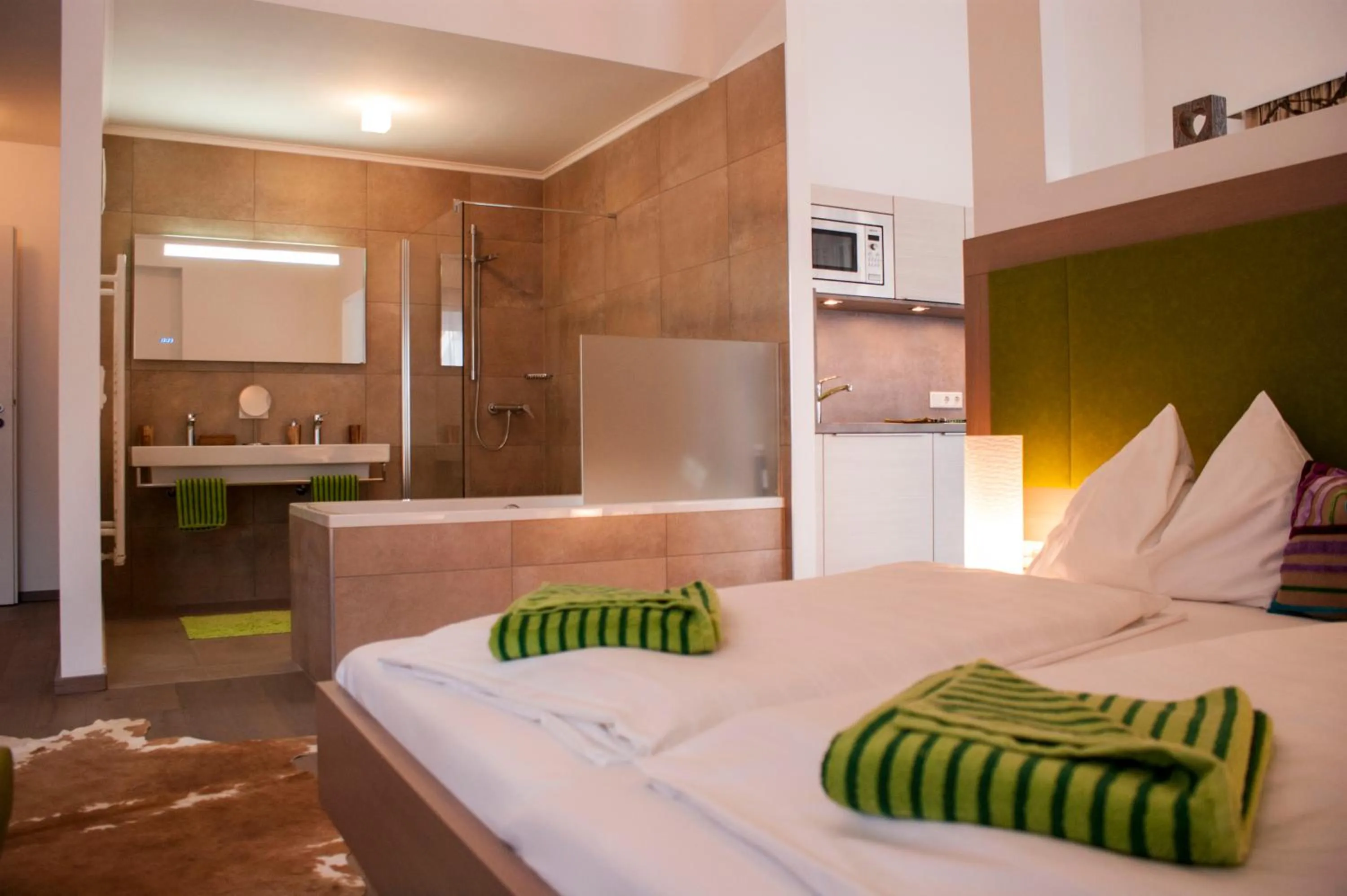 Bedroom, Bed in Aparthotel Bergtraum