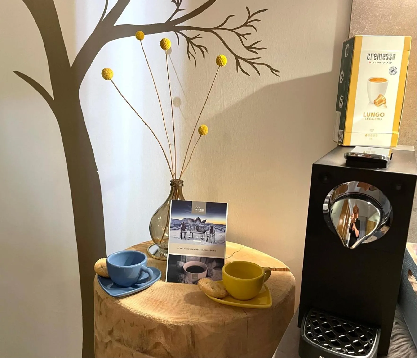 Coffee/tea facilities in Aparthotel Bergtraum