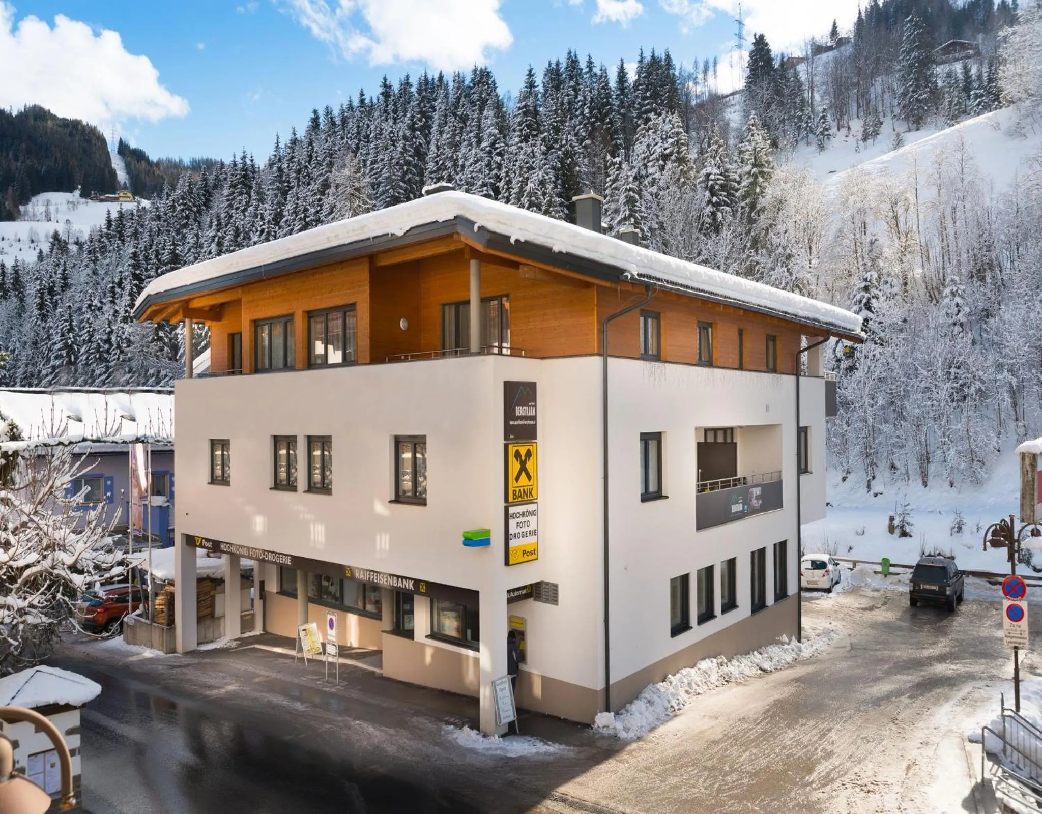 Property building in Aparthotel Bergtraum