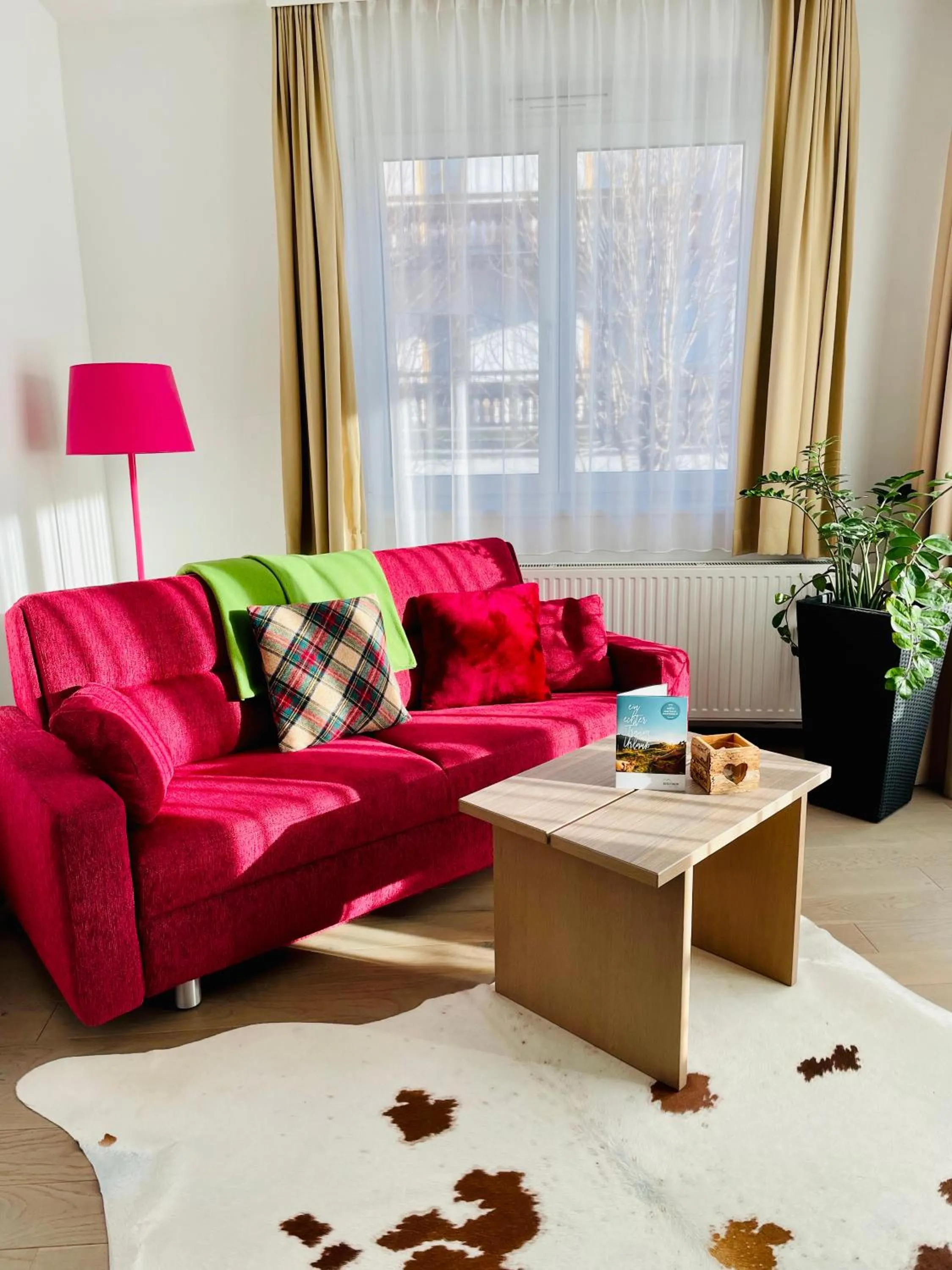 Living room in Aparthotel Bergtraum